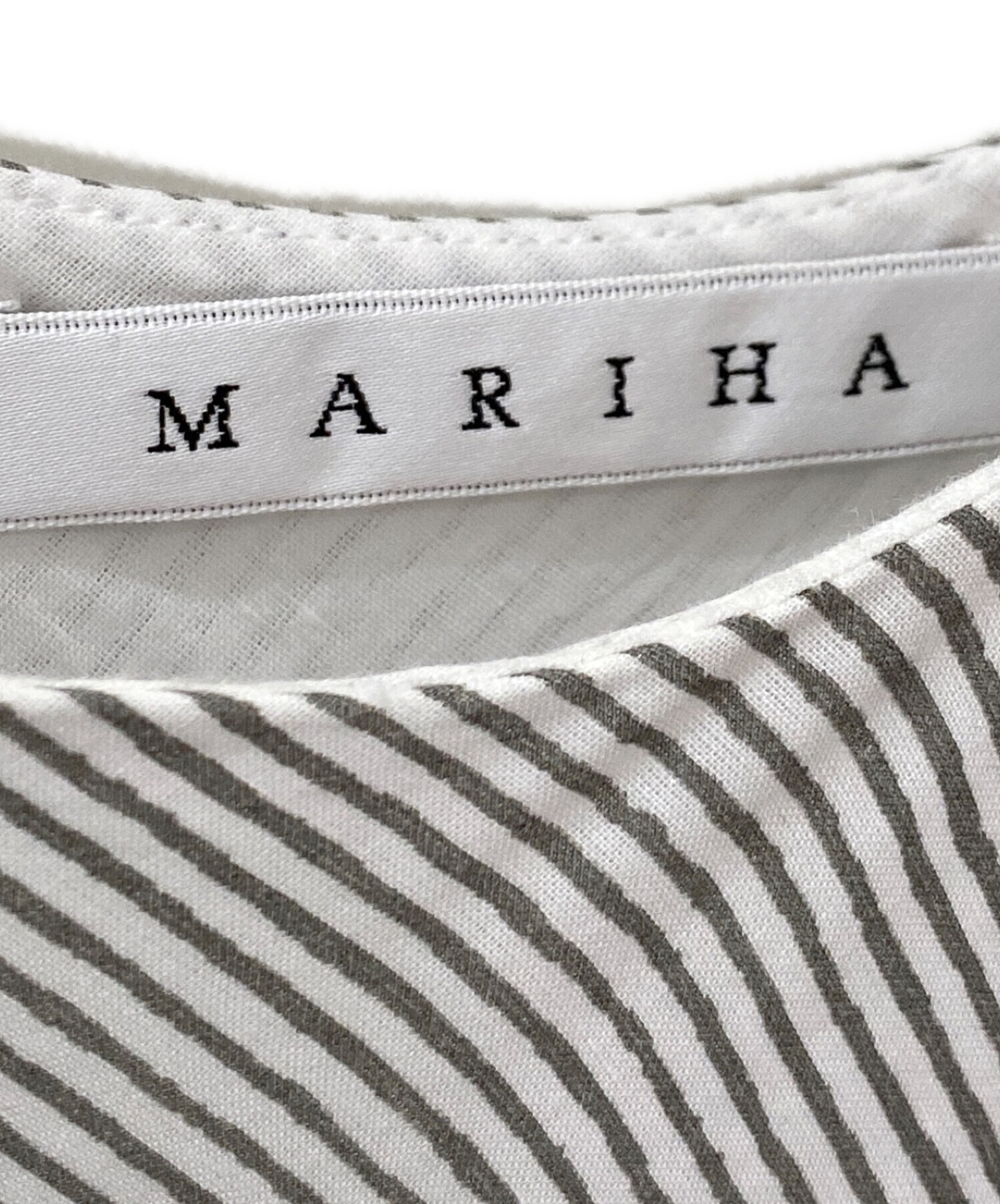 中古・古着通販】MARIHA (マリハ) ノースリーブティアードワンピース