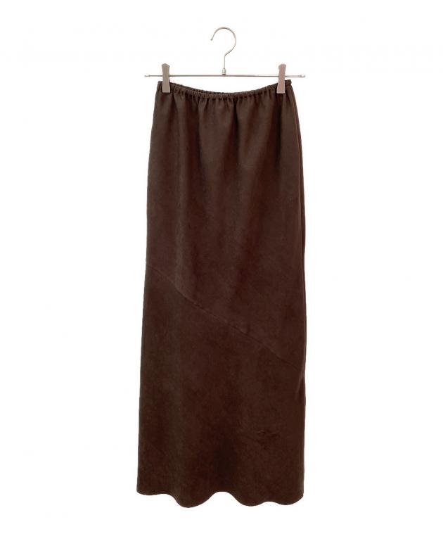 中古・古着通販】Col Pierrot (コルピエロ) Fake suede Maxi スカート