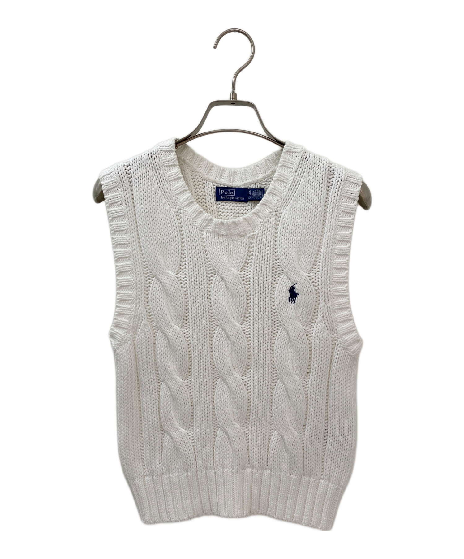 Polo by ralph lauren filling vest ラルフ　古着 中古・古着通販】POLO RALPH LAUREN (ポロ・ラルフローレン) ケーブル