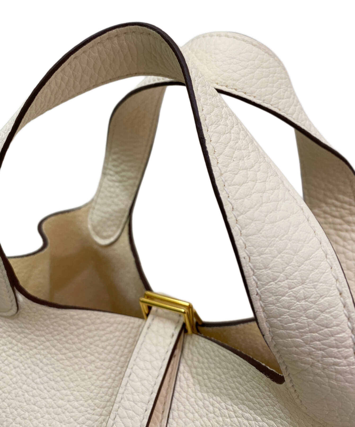 正規品　エルメス　ピコタン　PM　レア　旧型 中古・古着通販】HERMES (エルメス) ピコタンロックPM ホワイト サイズ