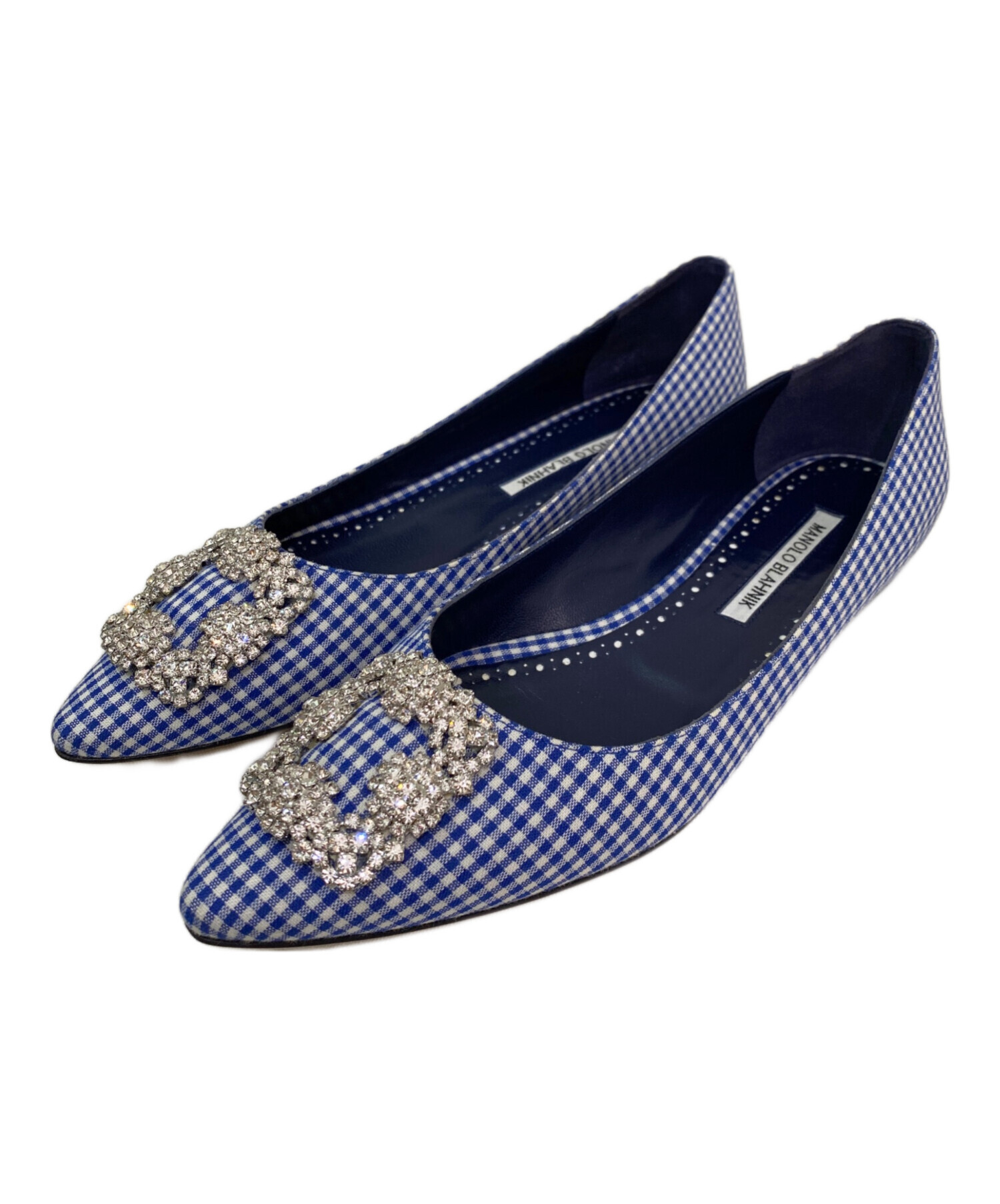 MANOLO BLAHNIK 【新品未使用】フラットシューズ36 中古・古着通販】Manolo Blahnik (マノロ ブラニク) ハンギシフラット
