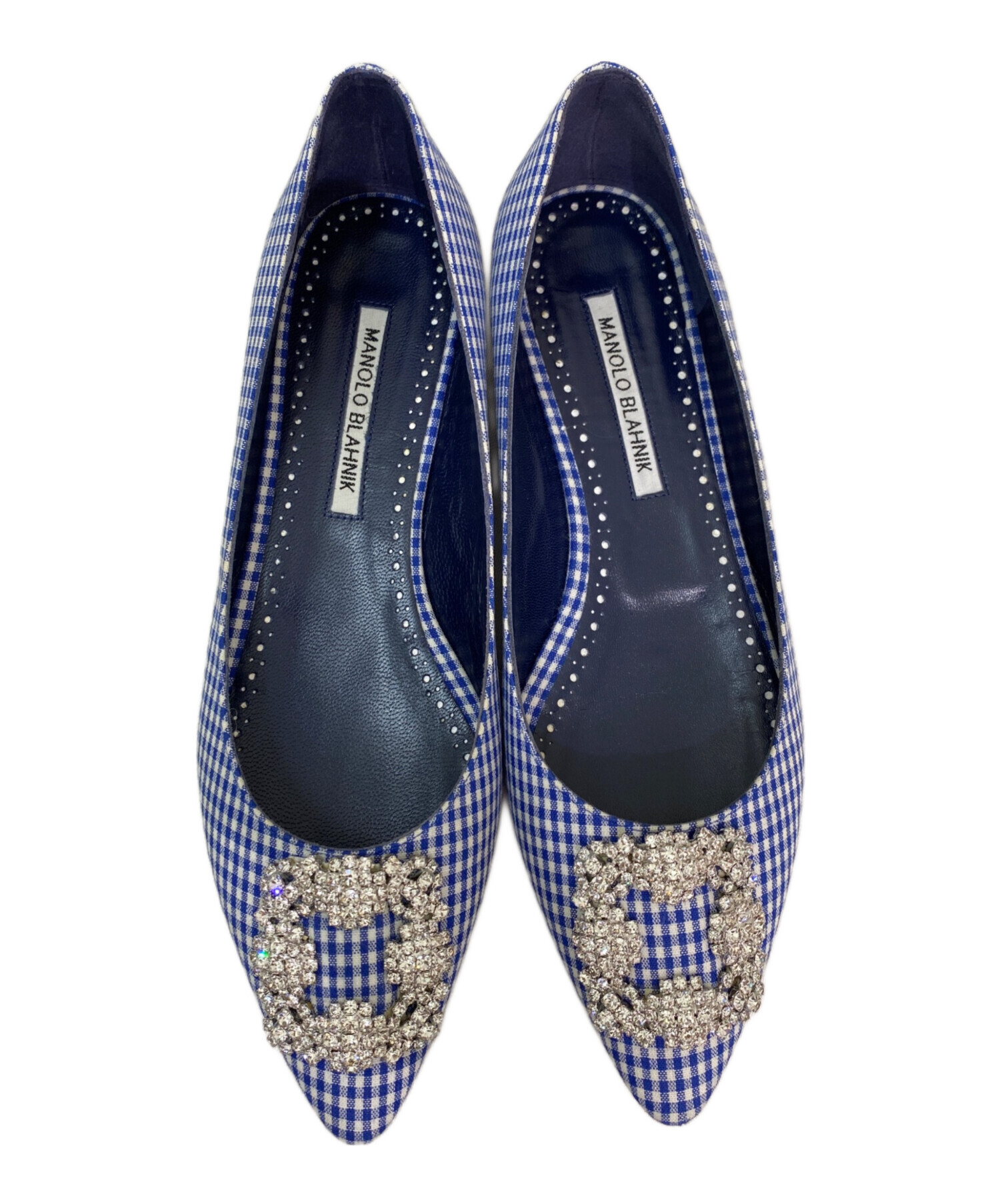 中古・古着通販】Manolo Blahnik (マノロ ブラニク) ハンギシフラット
