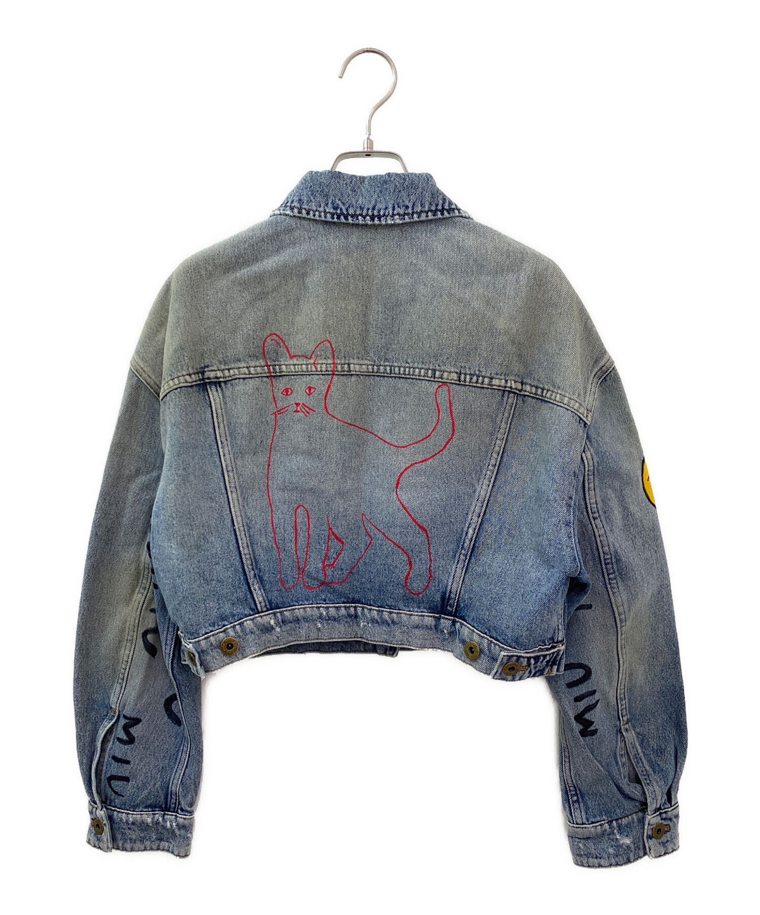 中古・古着通販】MIU MIU (ミュウミュウ) デニムジャケット インディゴ