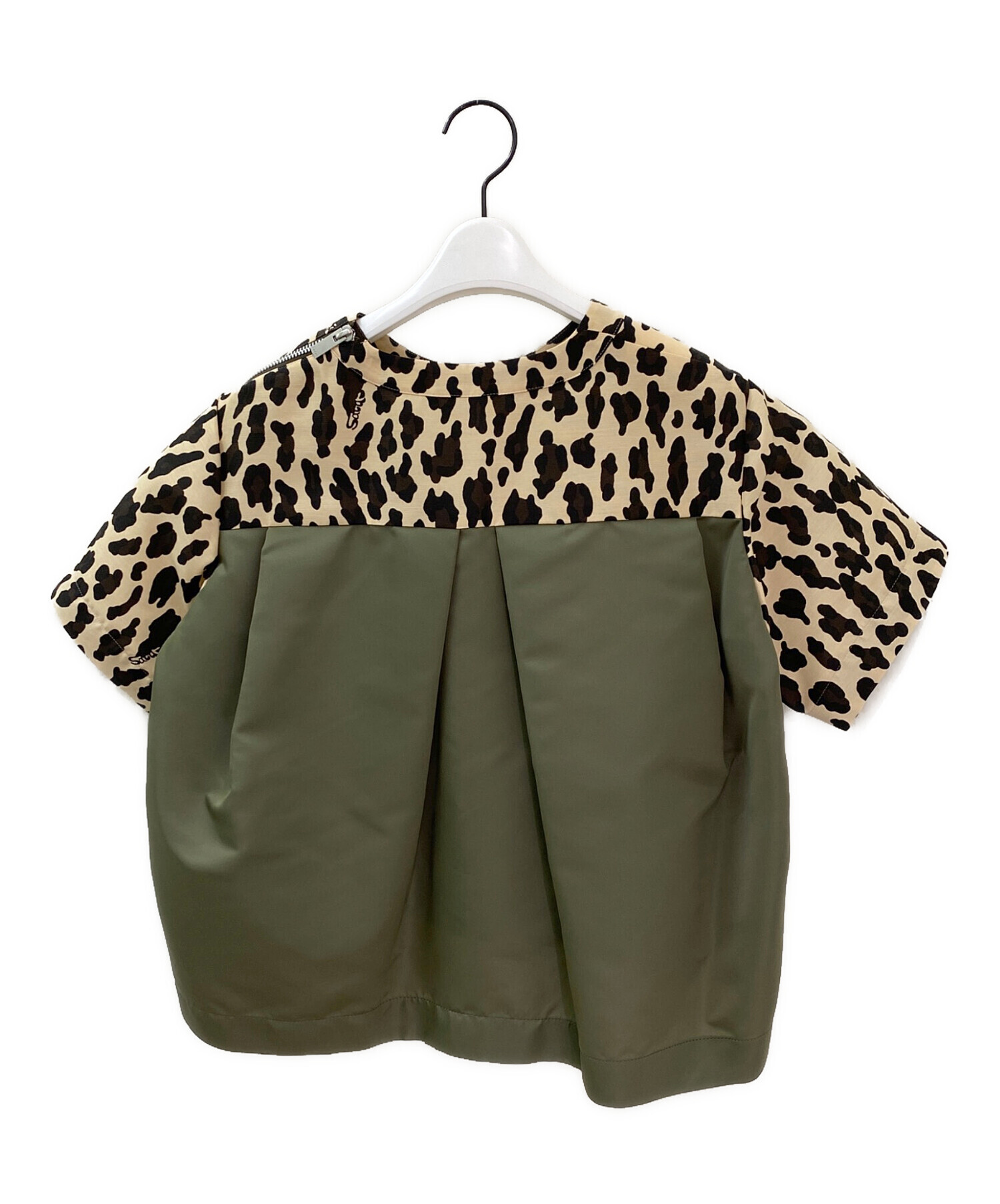中古・古着通販】sacai (サカイ) Leopard Print x Nylon Twill