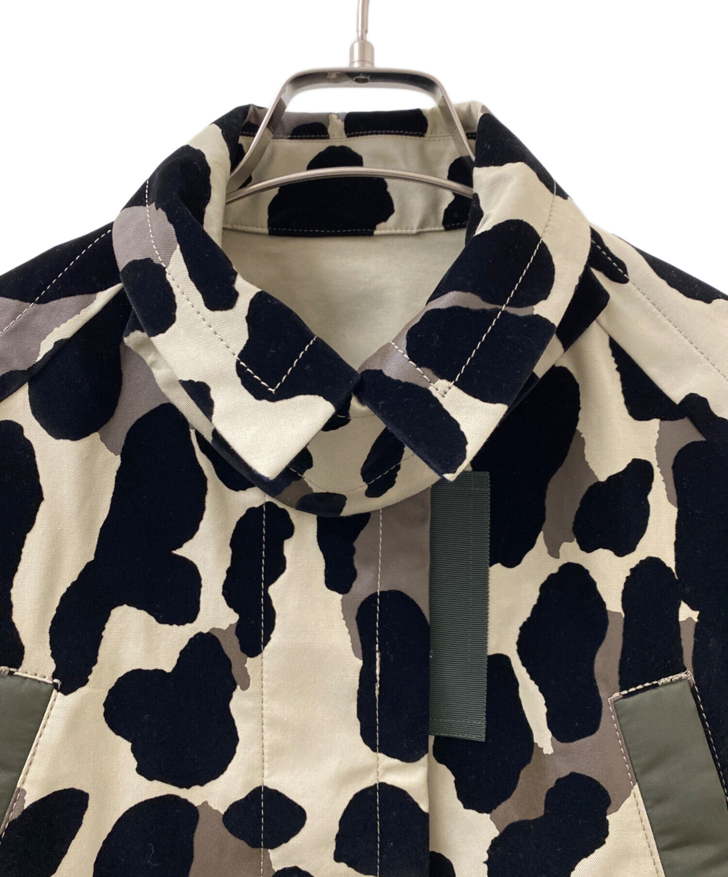 中古・古着通販】sacai (サカイ) レオパード柄 MA-1 ドッキング