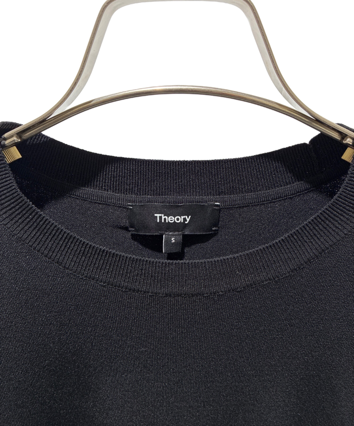 中古・古着通販】theory (セオリー) バインダーネックキャップスリーブ