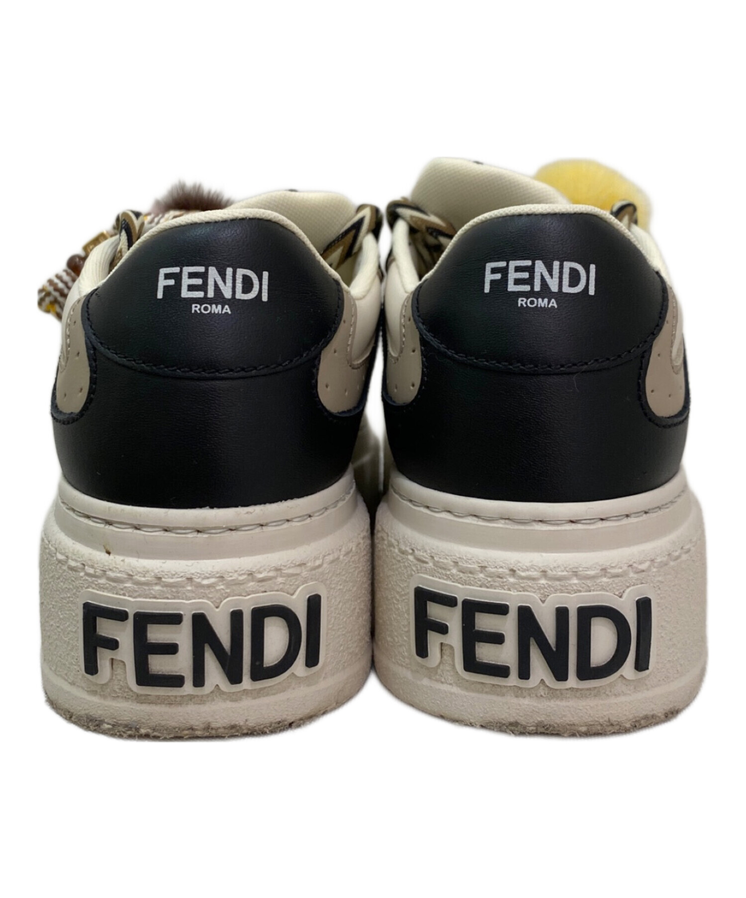 【N】FENDI レディース スニーカー 36　箱なし 中古・古着通販】FENDI (フェンディ) Match プラットフォーム