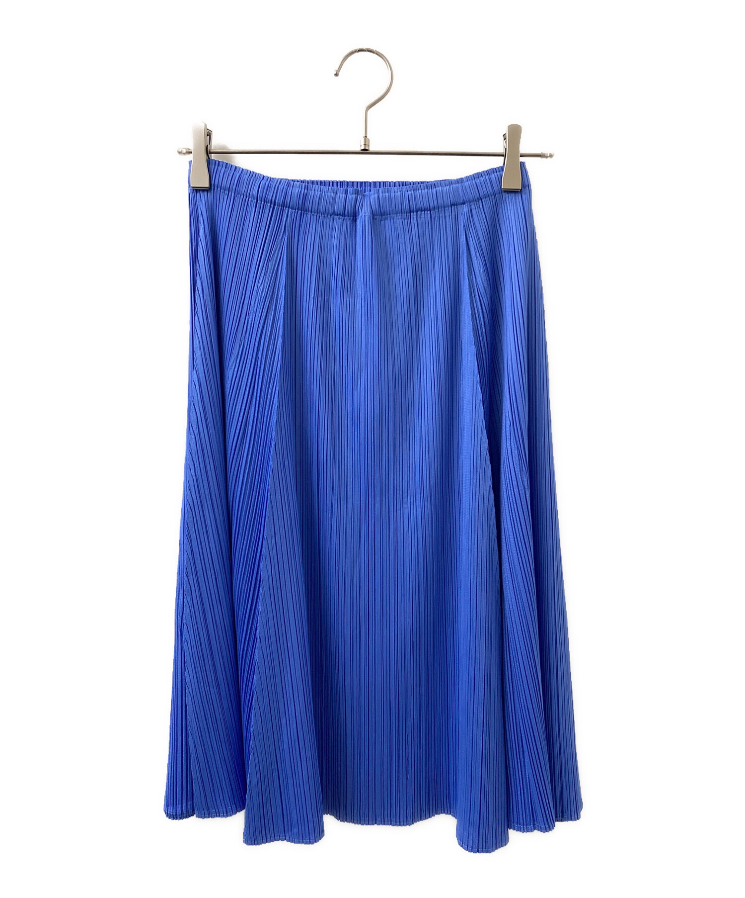 極美品✨PLEATS PLEASE プリーツプリーズ 巻スカート 水色 サイズ3 中古・古着通販】PLEATS PLEASE (プリーツプリーズ) プリーツスカート