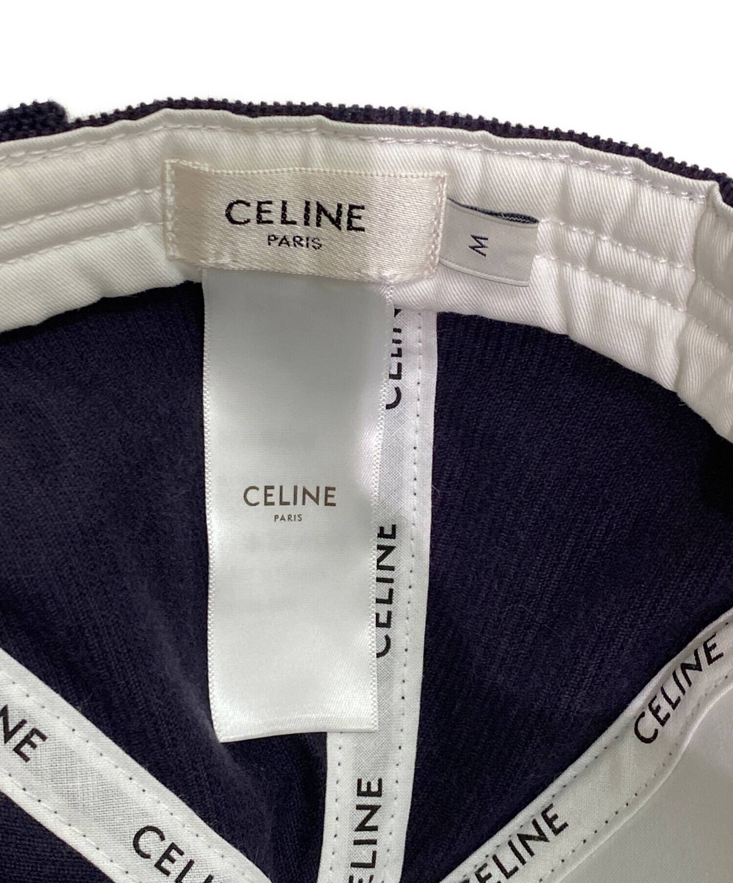 中古・古着通販】CELINE (セリーヌ) トリオンフベースボールキャップ