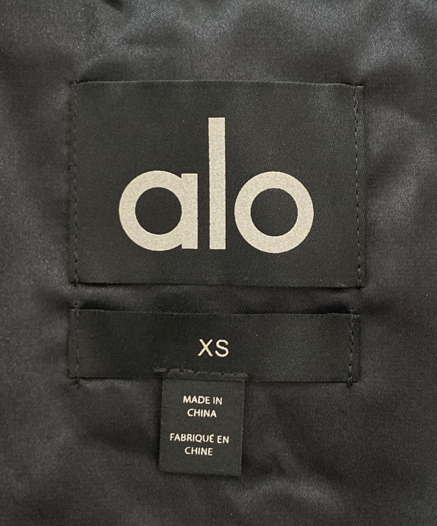 中古・古着通販】alo (アロ) FOXY SHERPA JACKET ブラック サイズ:XS