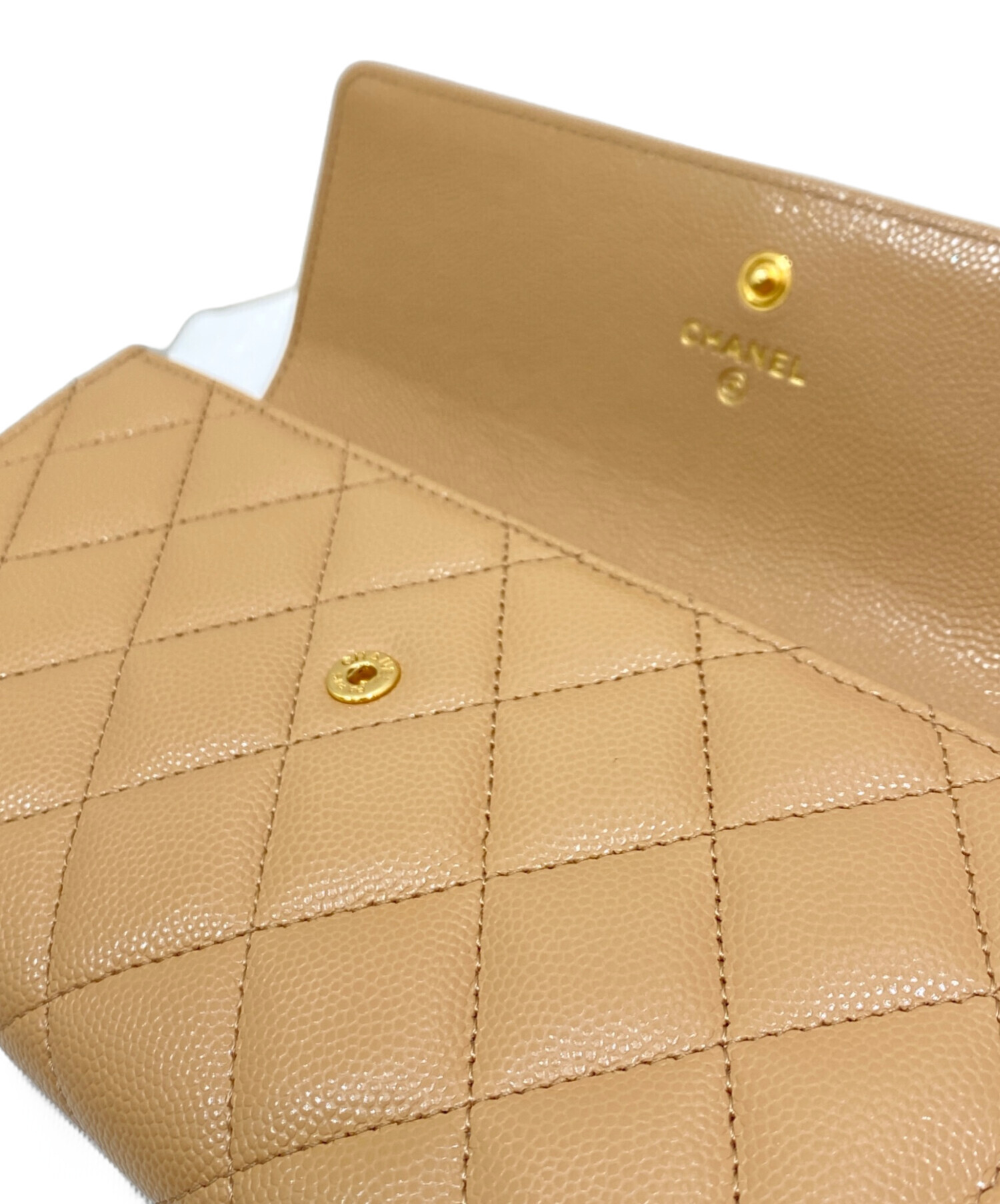 中古・古着通販】CHANEL (シャネル) マトラッセロングフラップ