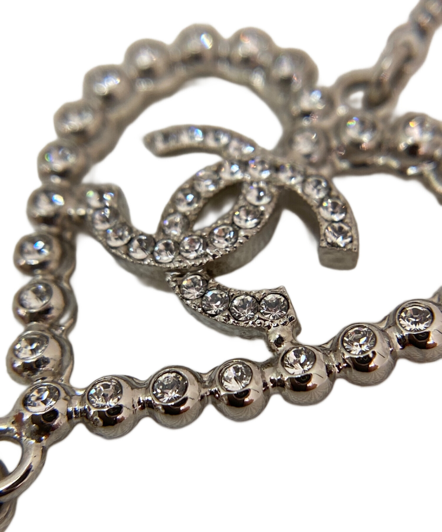 【正規品・訳あり】シャネル ハートネックレス ココマーク 04A リバーシブル 中古・古着通販】CHANEL (シャネル) ココマークハートネックレス