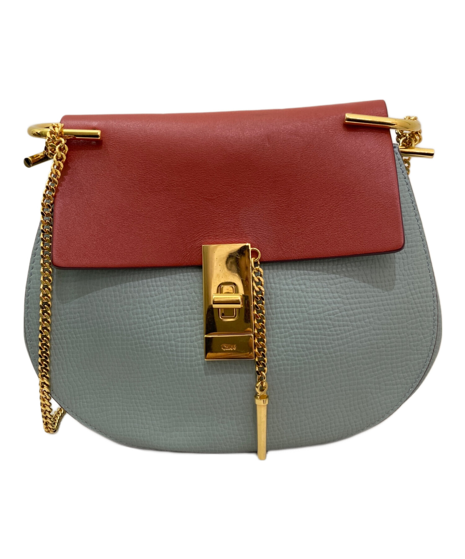 中古・古着通販】Chloe (クロエ) ドリューショルダーバッグ スカイ 