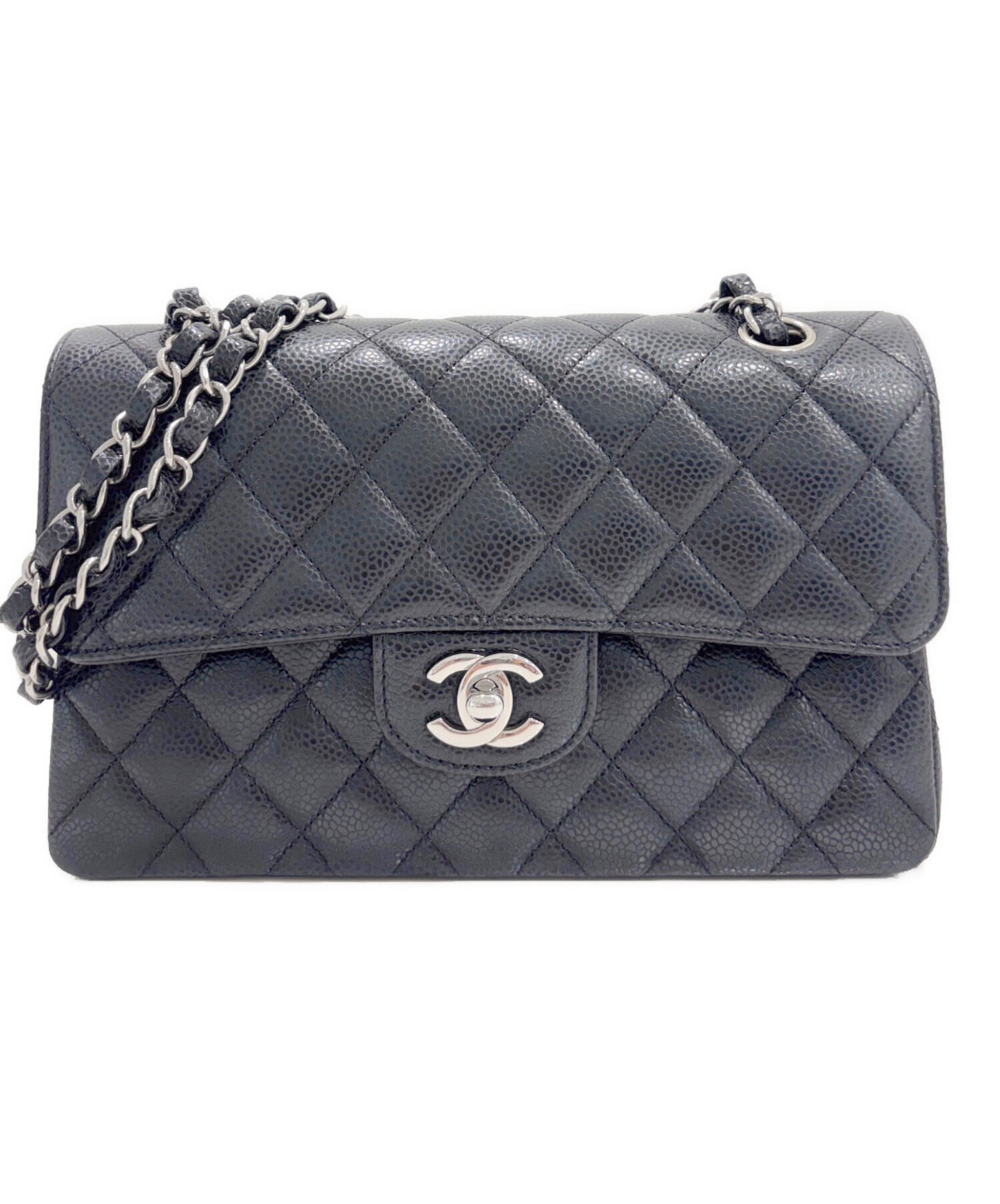 CHANEL シャネル ダブルフラップ マトラッセ 23ショルダーバッグ 中古・古着通販】CHANEL (シャネル) Matelassé 23/マトラッセ23/Double