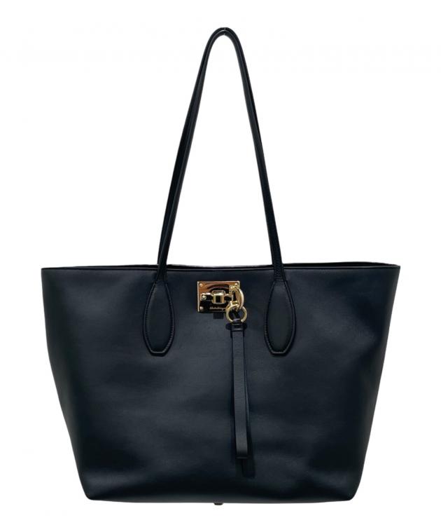 中古・古着通販】Ferragamo (フェラガモ) ガンチーニ トートバッグ