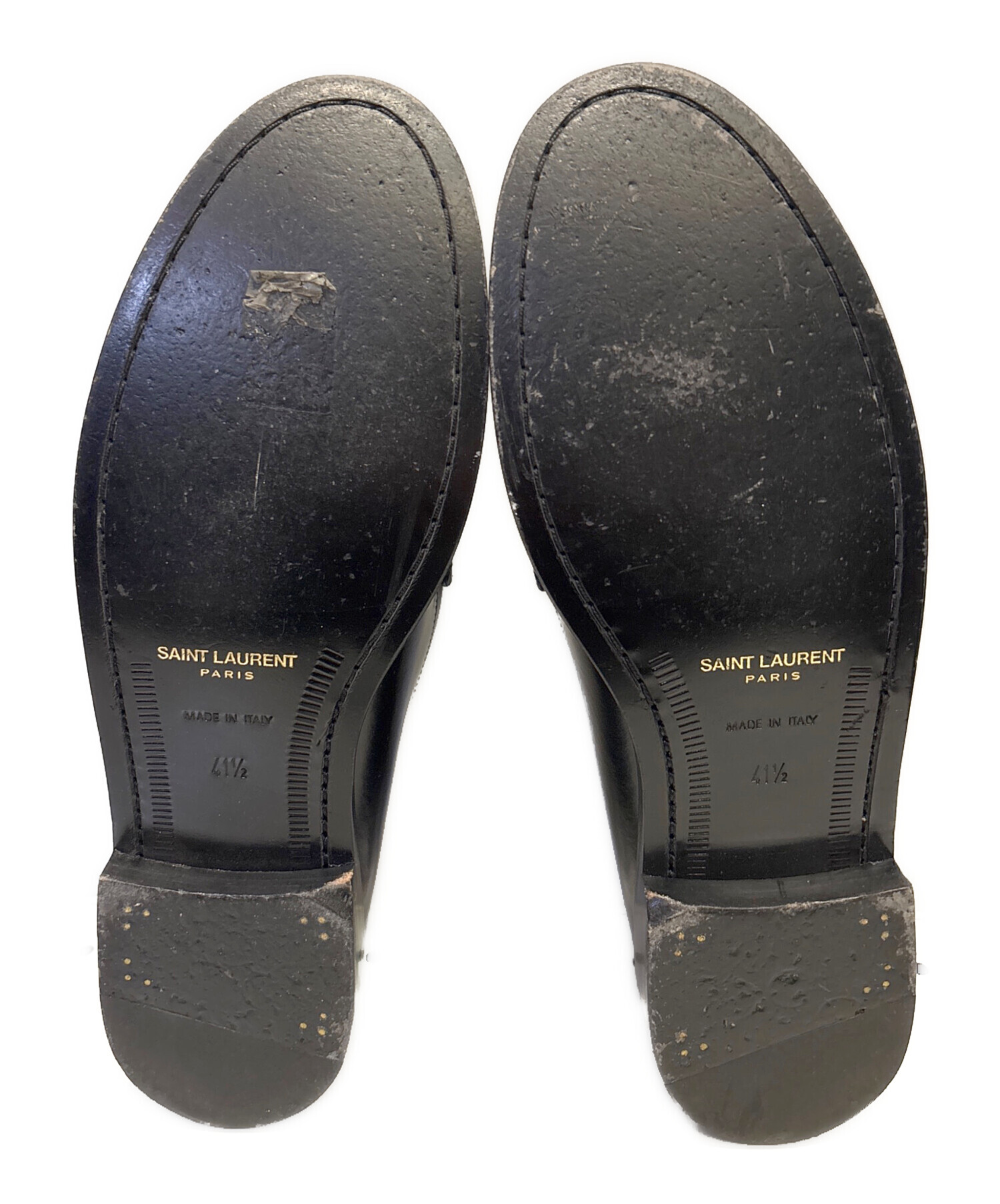 SAINT LAURENT PARIS ペニーローファー ブラック 36.5 中古・古着通販】Saint Laurent Paris (サンローランパリ) Le Loafer