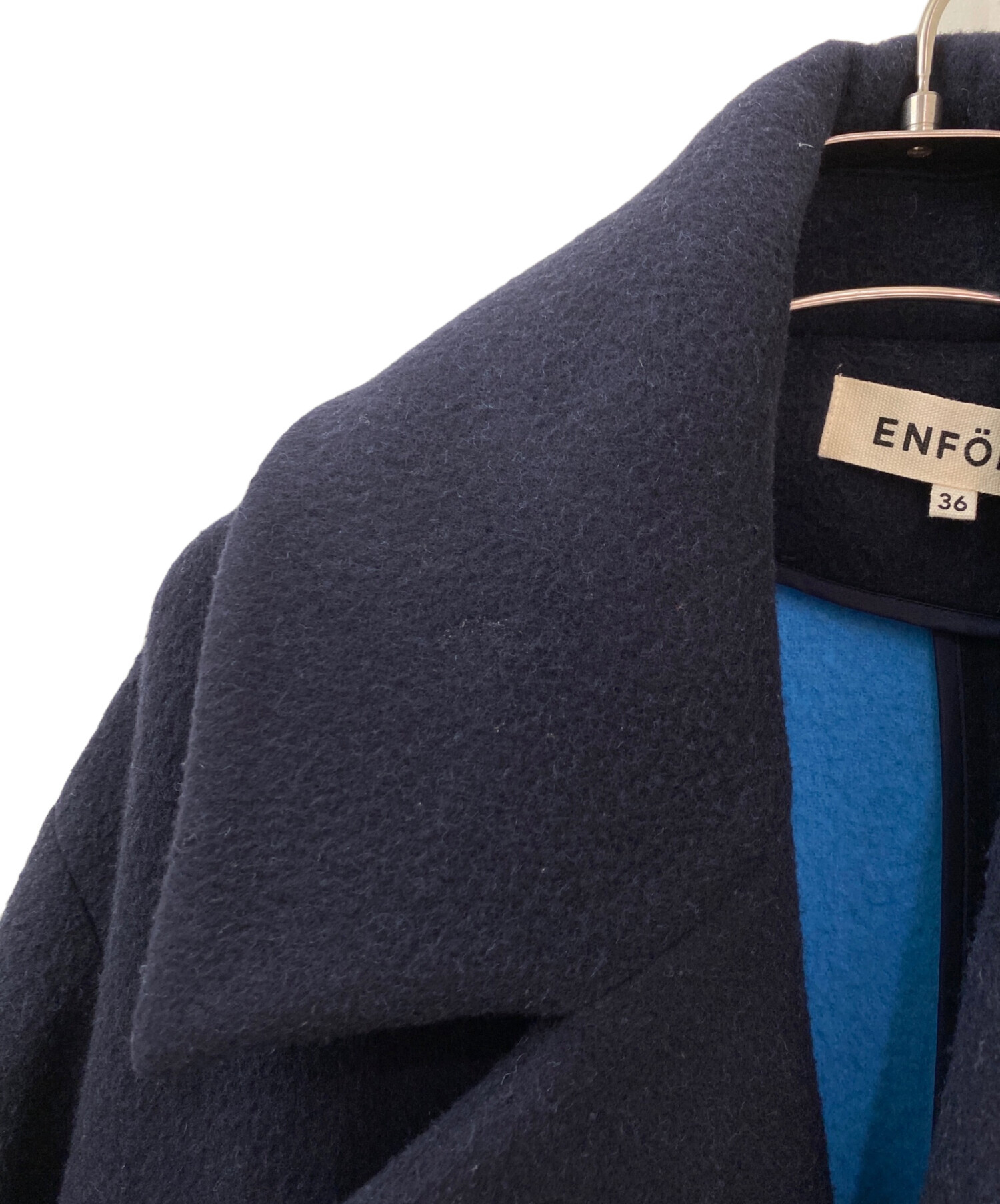 中古・古着通販】ENFOLD (エンフォルド) ウールリバーチェスターコート