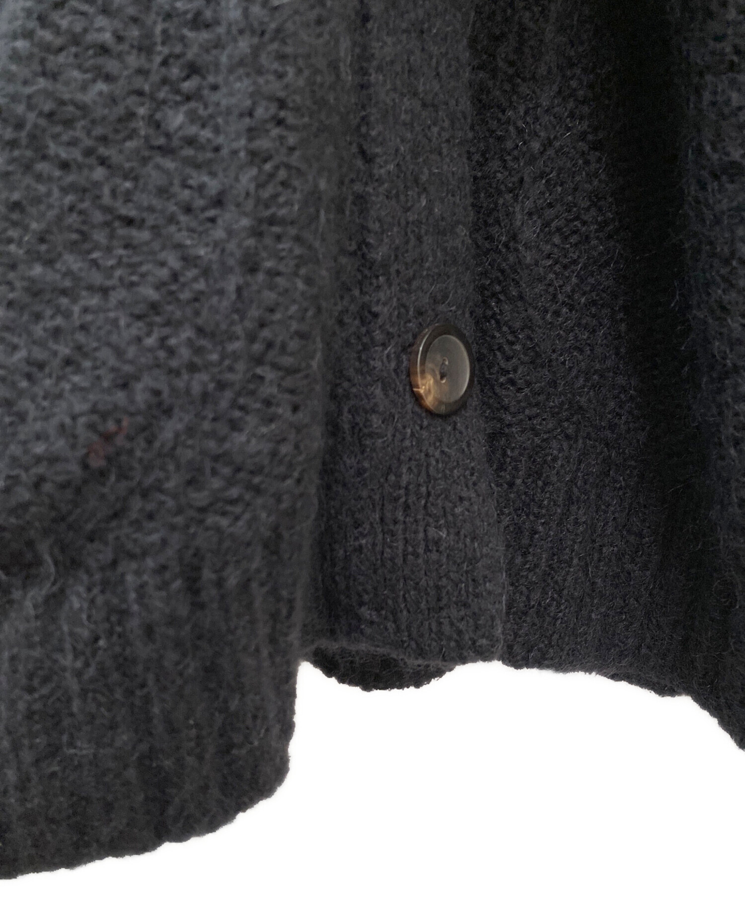 中古・古着通販】GUCCI (グッチ) ニットカーディガン ブラック サイズ