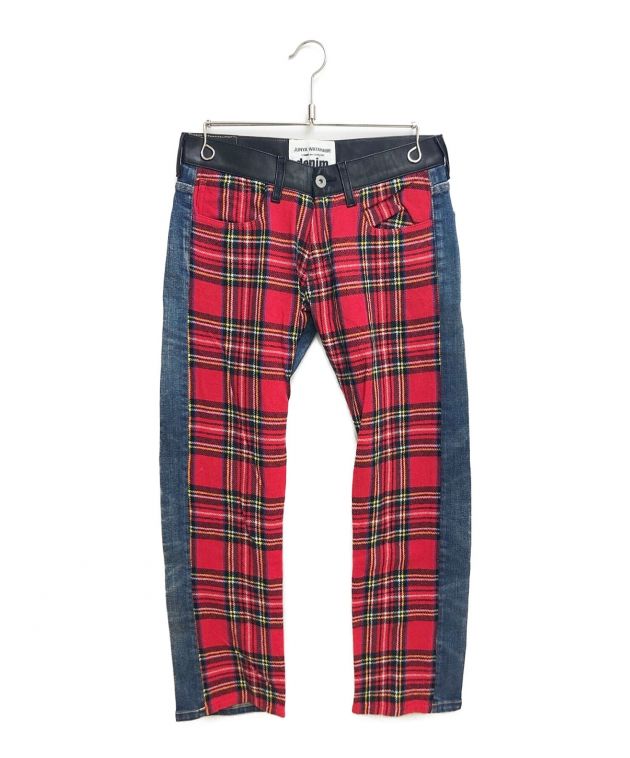 ！*様 JUNYA WATANABE チェックパンツ　コムデギャルソン　XS 中古・古着通販】JUNYA WATANABE COMME des GARCONS (ジュンヤワタナベ