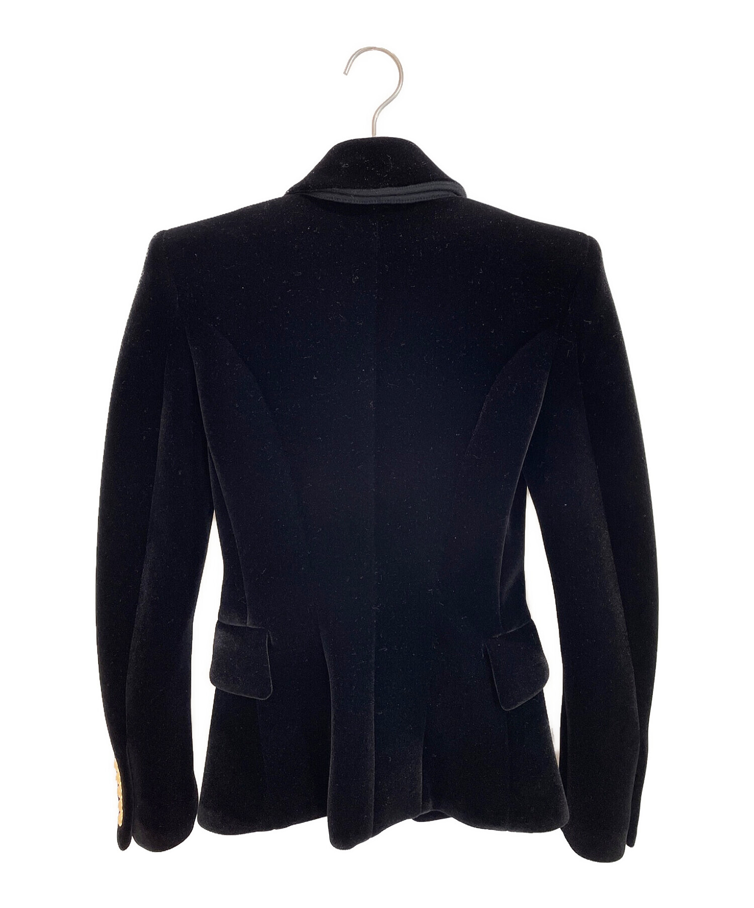 BALMAIN バルマン ブラック ダブルブレストジャケット 【公式通販】