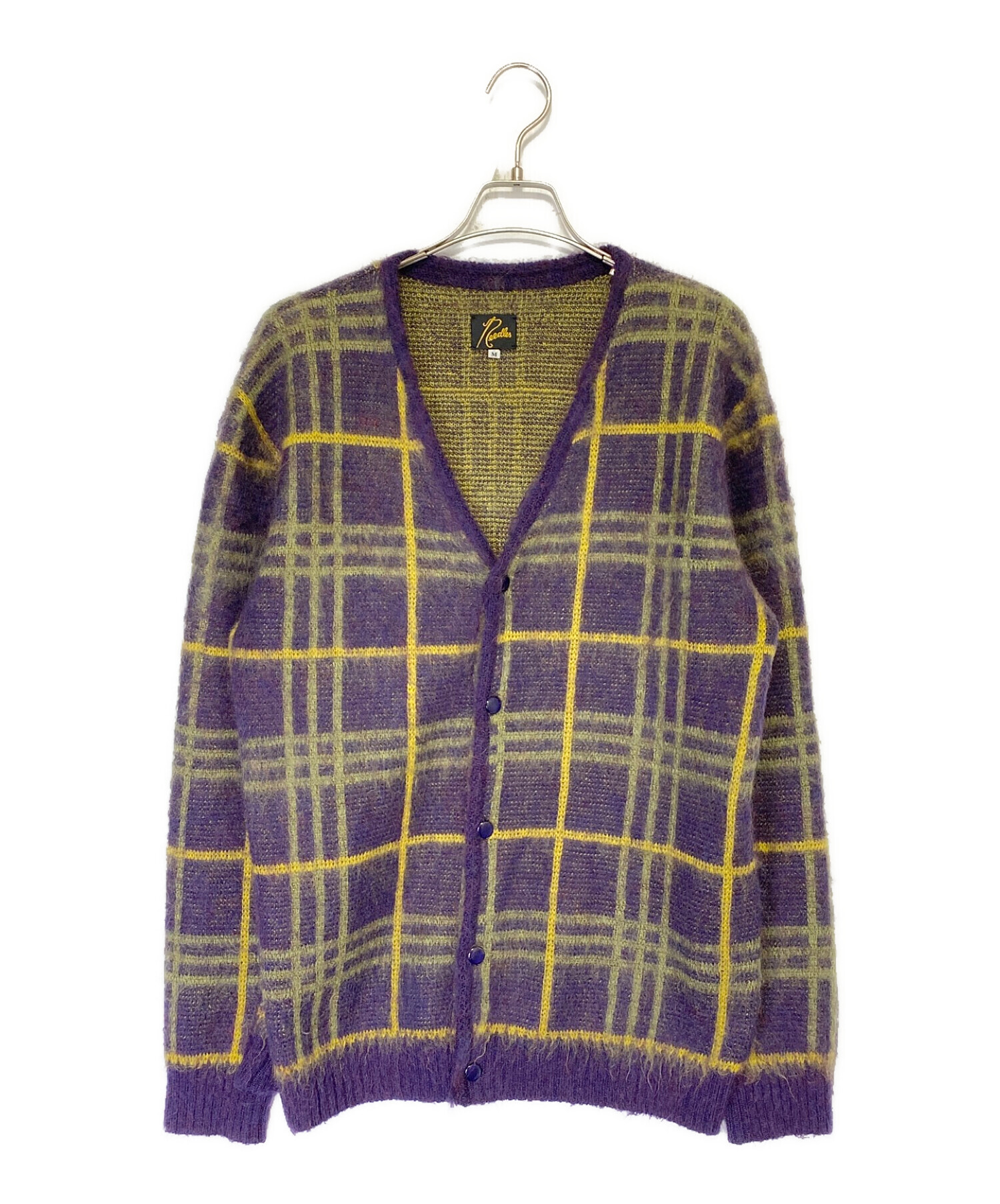 中古・古着通販】Needles (ニードルス) モヘアニットカーディガン