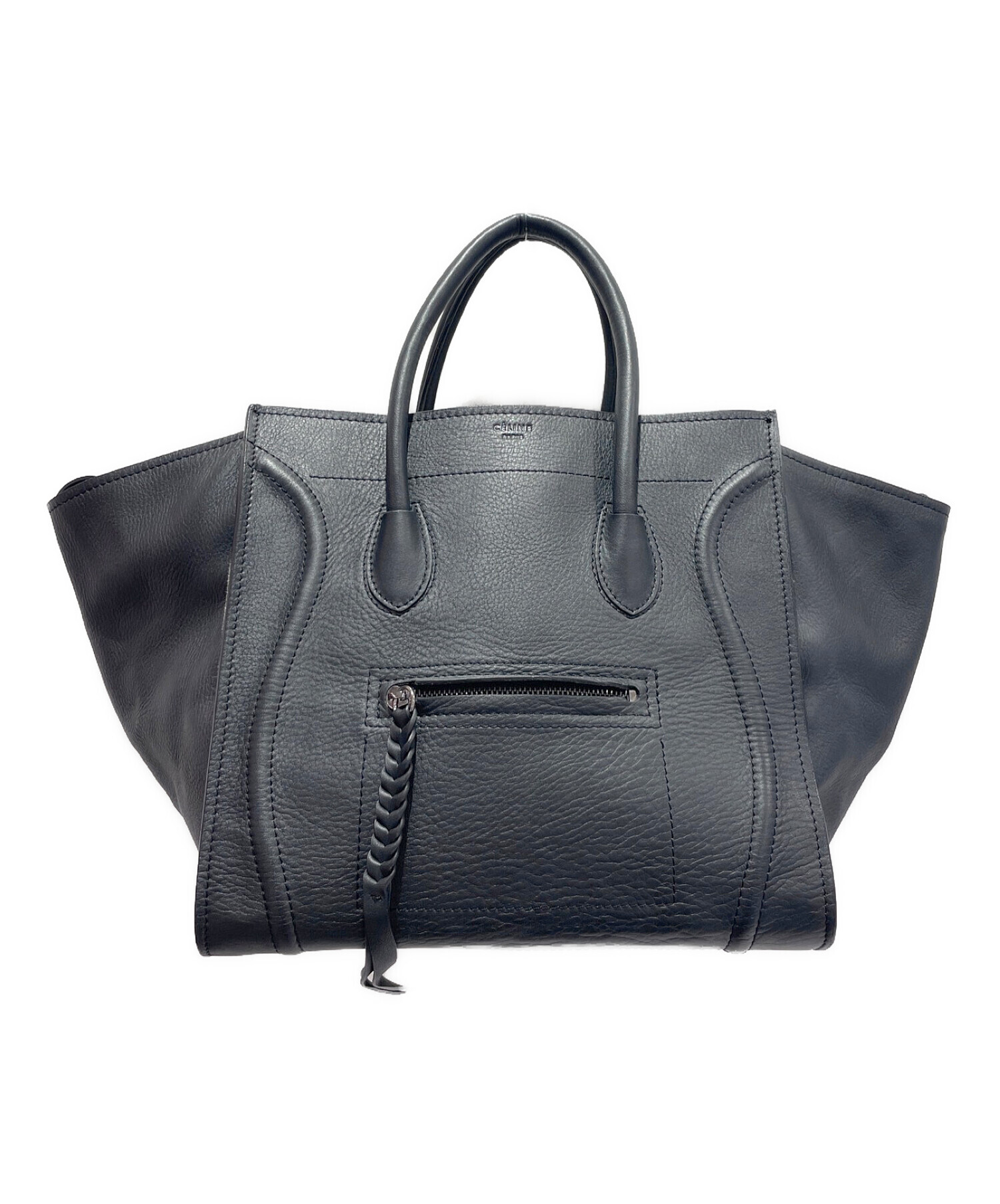 中古・古着通販】CELINE (セリーヌ) ラゲージファントムミニ ブラック 