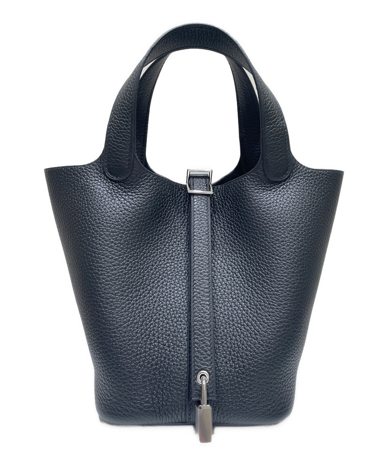 中古・古着通販】HERMES (エルメス) ピコタンPM ブラック サイズ:PM 未 