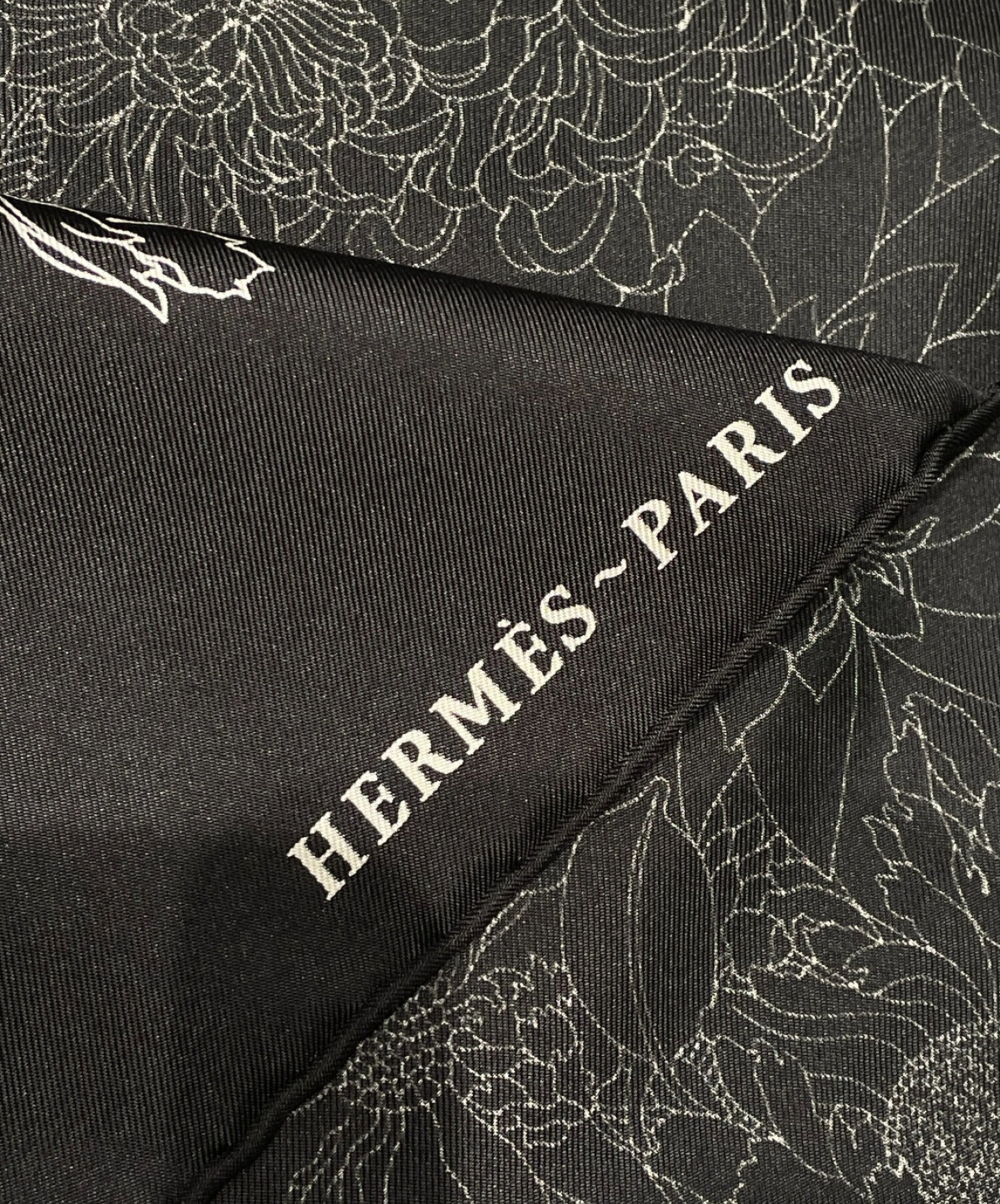 中古・古着通販】HERMES (エルメス) カレ90 RobeLegere ブラック