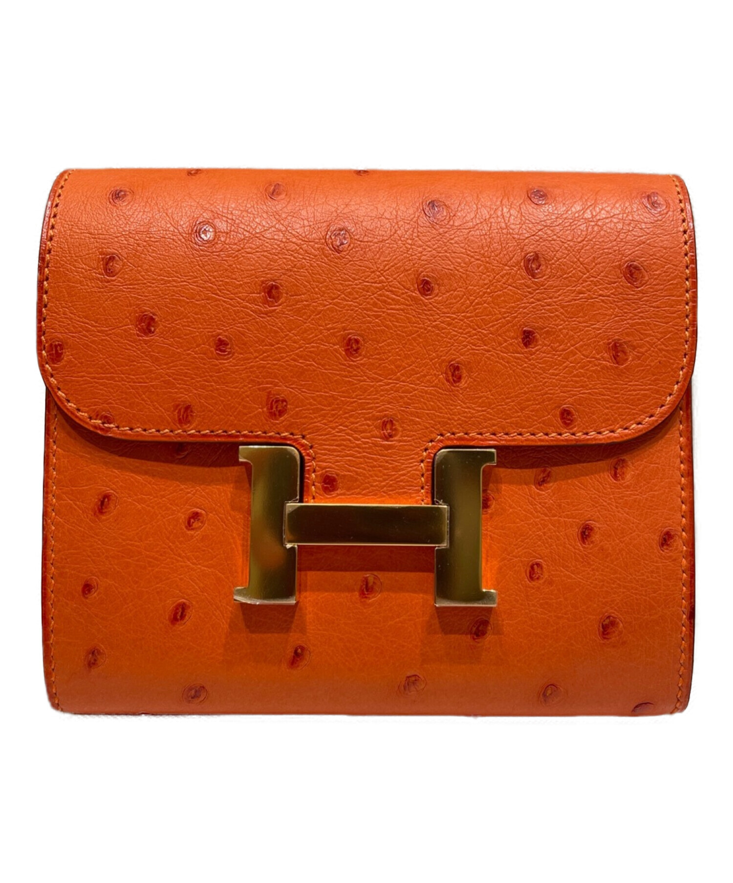 中古・古着通販】HERMES (エルメス) コンスタンスコンパクトウォレット 