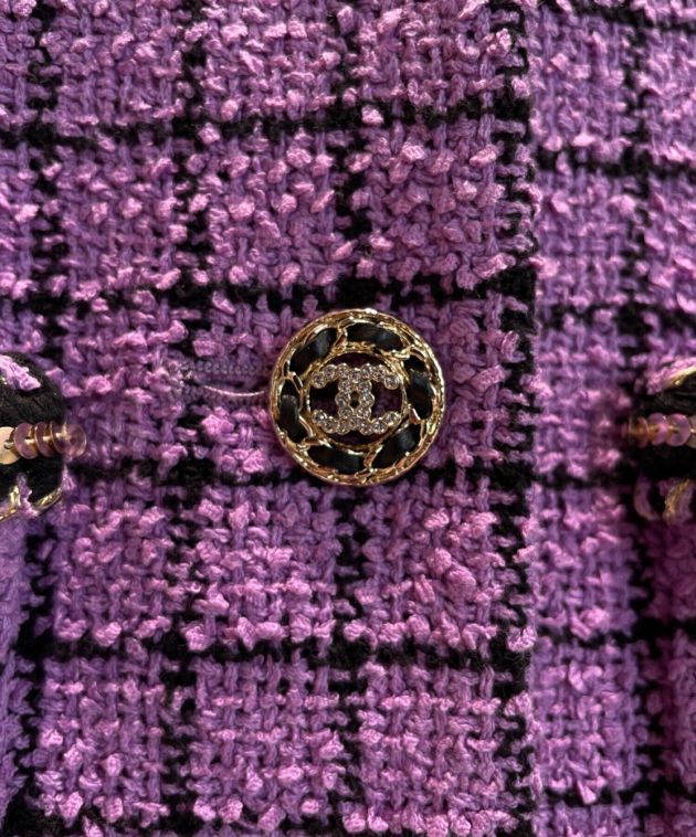 中古・古着通販】CHANEL (シャネル) ココマークツイードセットアップ
