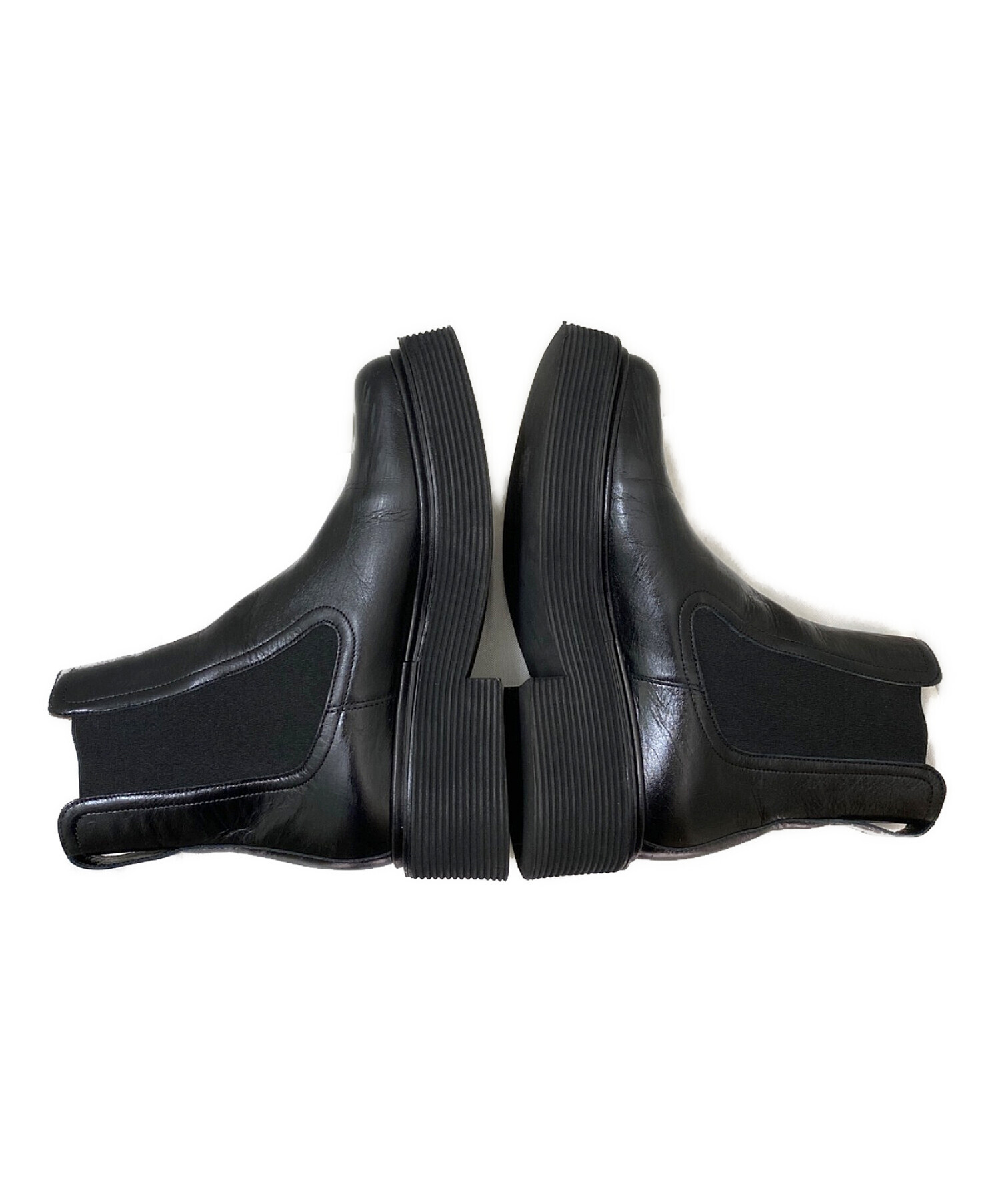 中古・古着通販】MARNI (マルニ) チェルシーブーツ ブラック サイズ:36