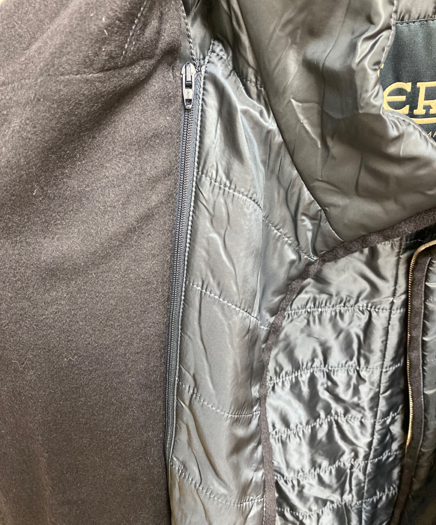 中古・古着通販】HERNO (ヘルノ) ダウンライナー付チェスターコート