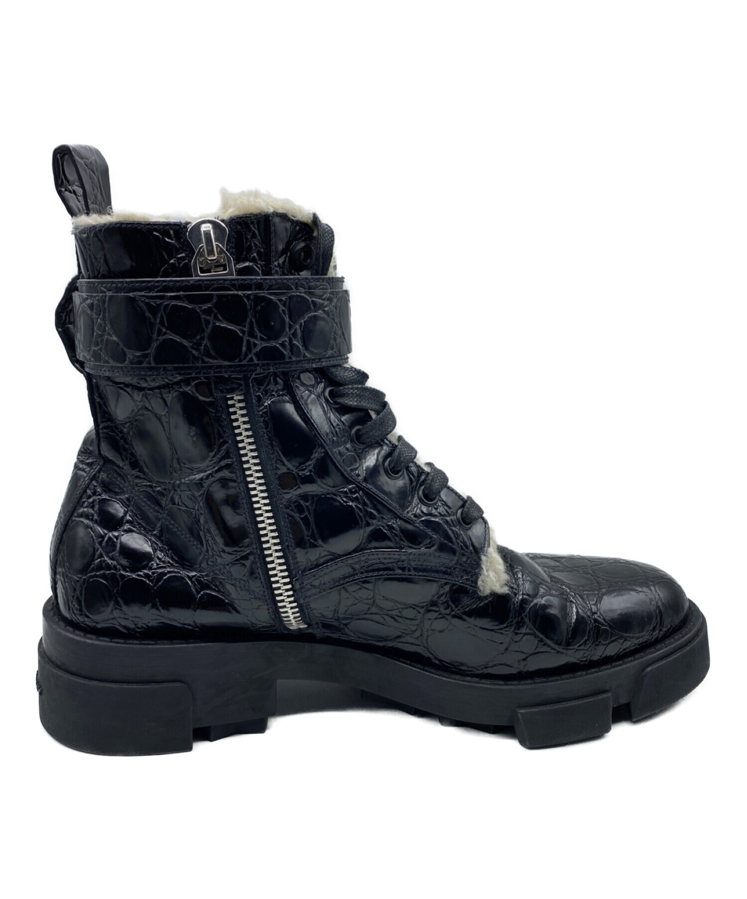 中古・古着通販】GIVENCHY (ジバンシィ) New Combat Boots ブラック