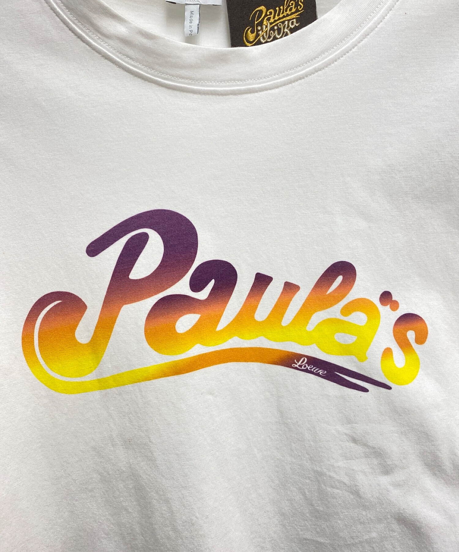 中古・古着通販】LOEWE (ロエベ) Paula's Ibiza anagramロゴコットンT