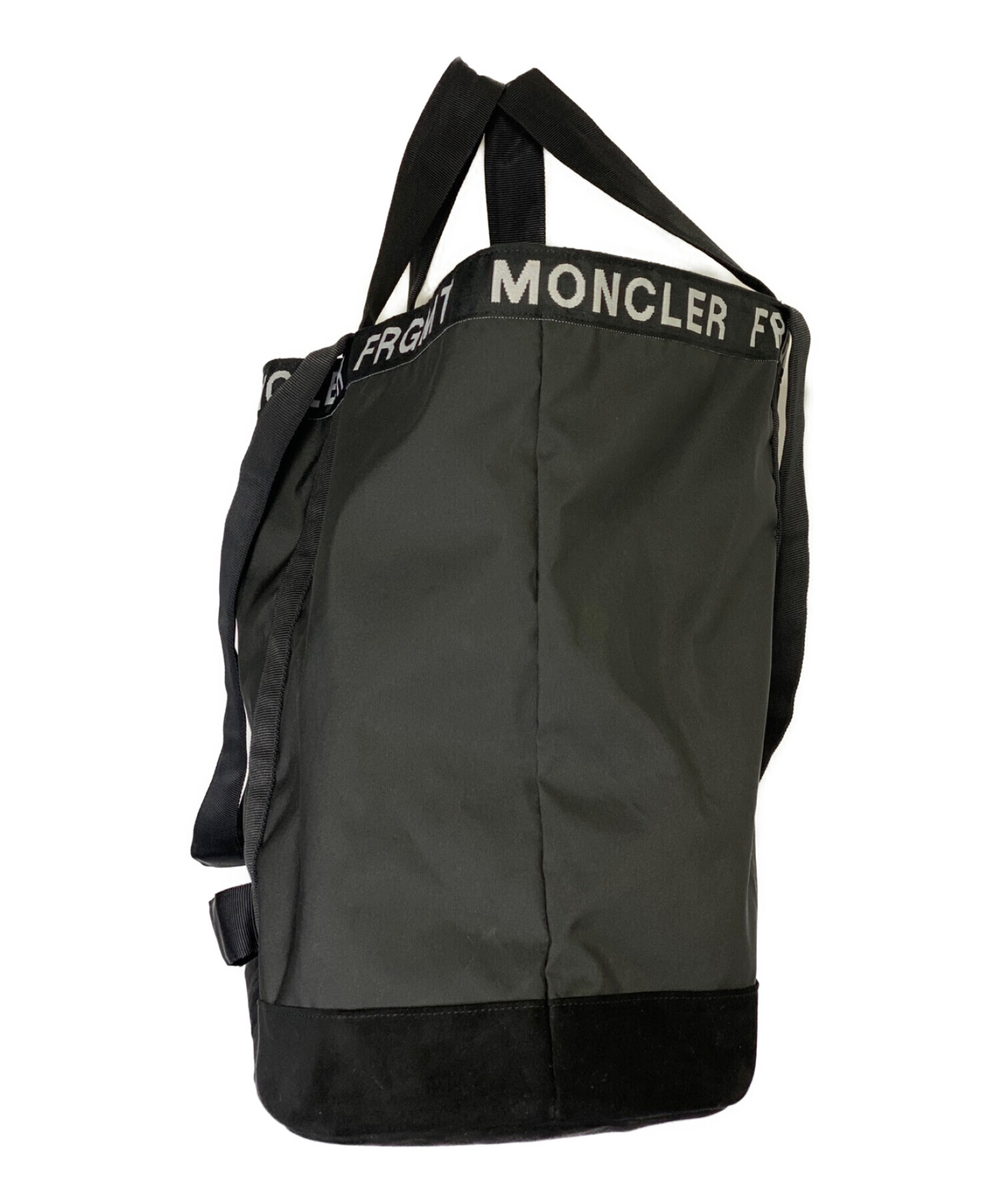中古・古着通販】MONCLER (モンクレール) TOTE BAG ブラック サイズ