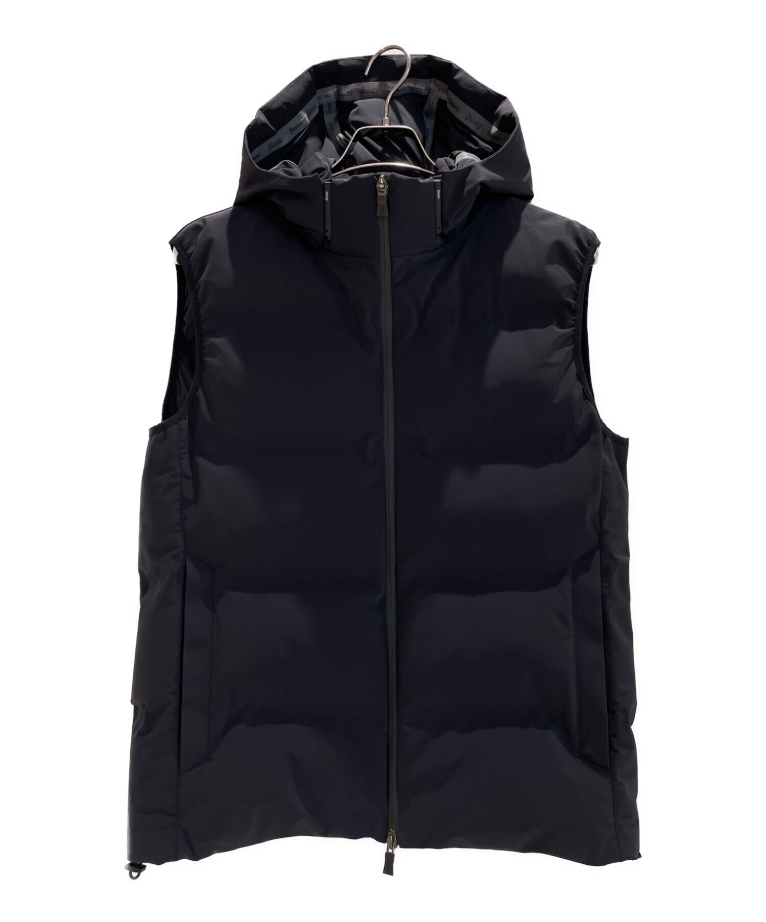 ヘルノ　ラミナー　ダウンベスト　黒50 ヘルノ ラミナー ダウンベスト 黒50 中古・古着通販】HERNO (ヘルノ