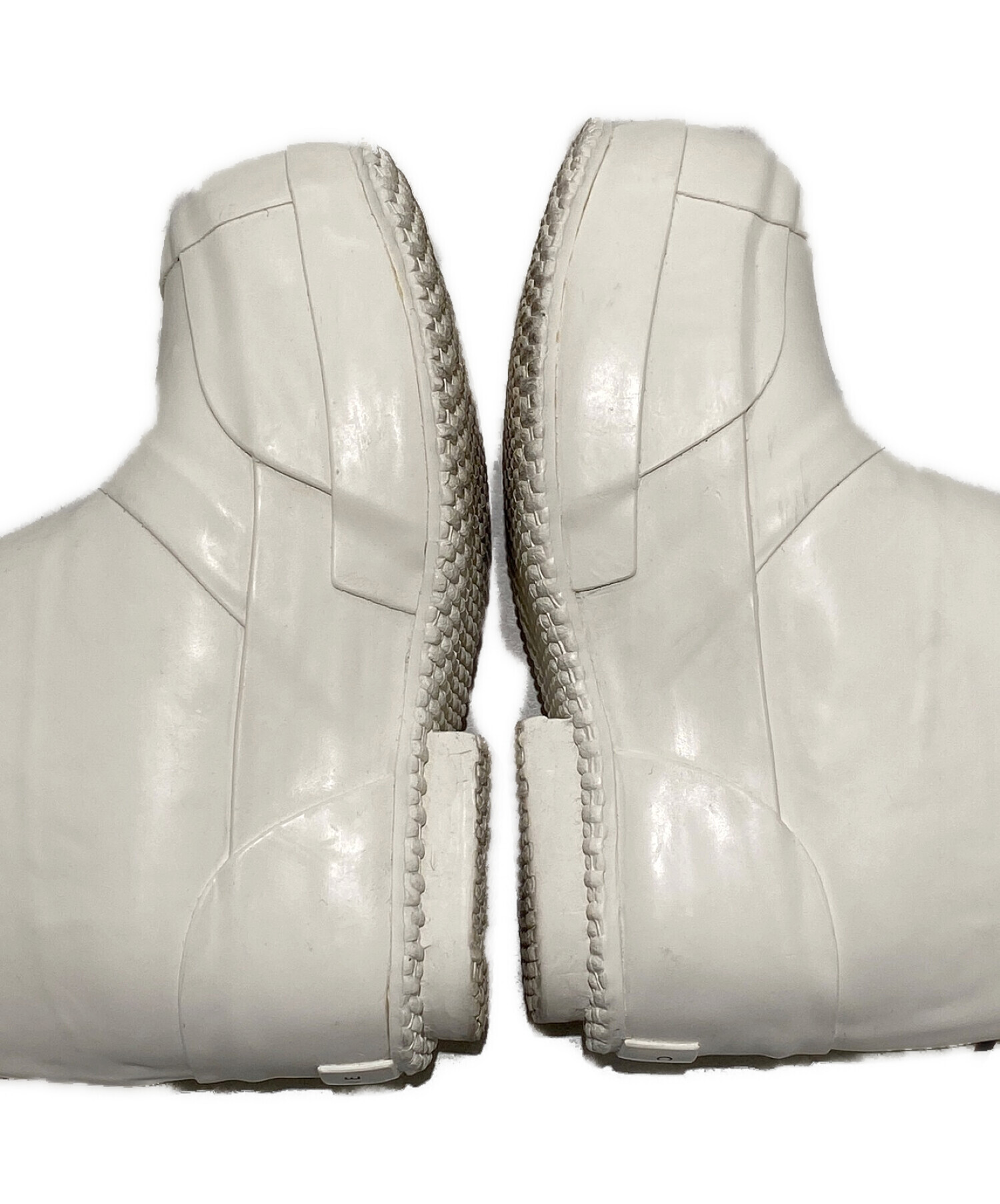 中古・古着通販】CELINE (セリーヌ) レインブーツ ホワイト サイズ:35