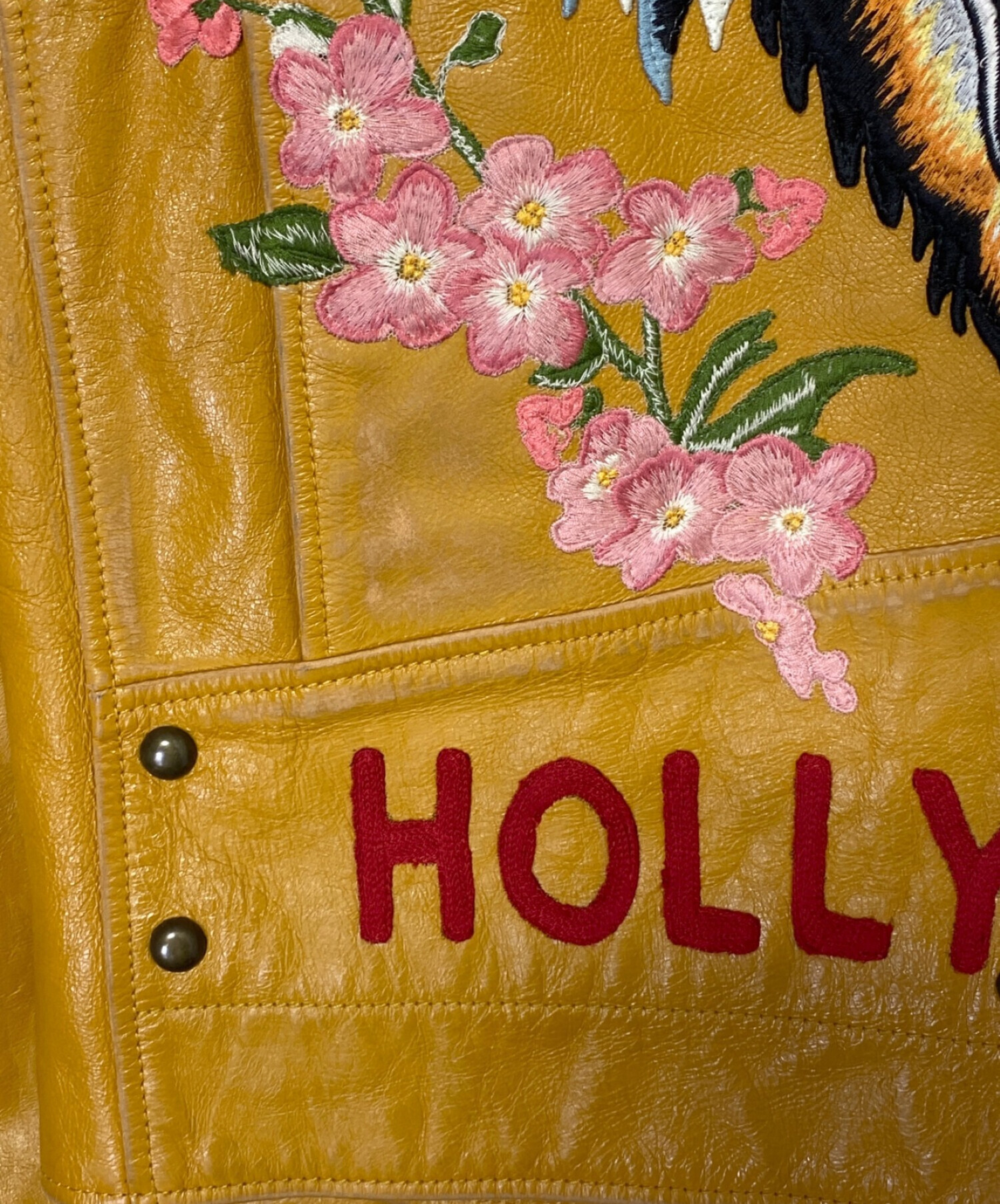 中古・古着通販】GUCCI (グッチ) LOVEDダブルライダースジャケット