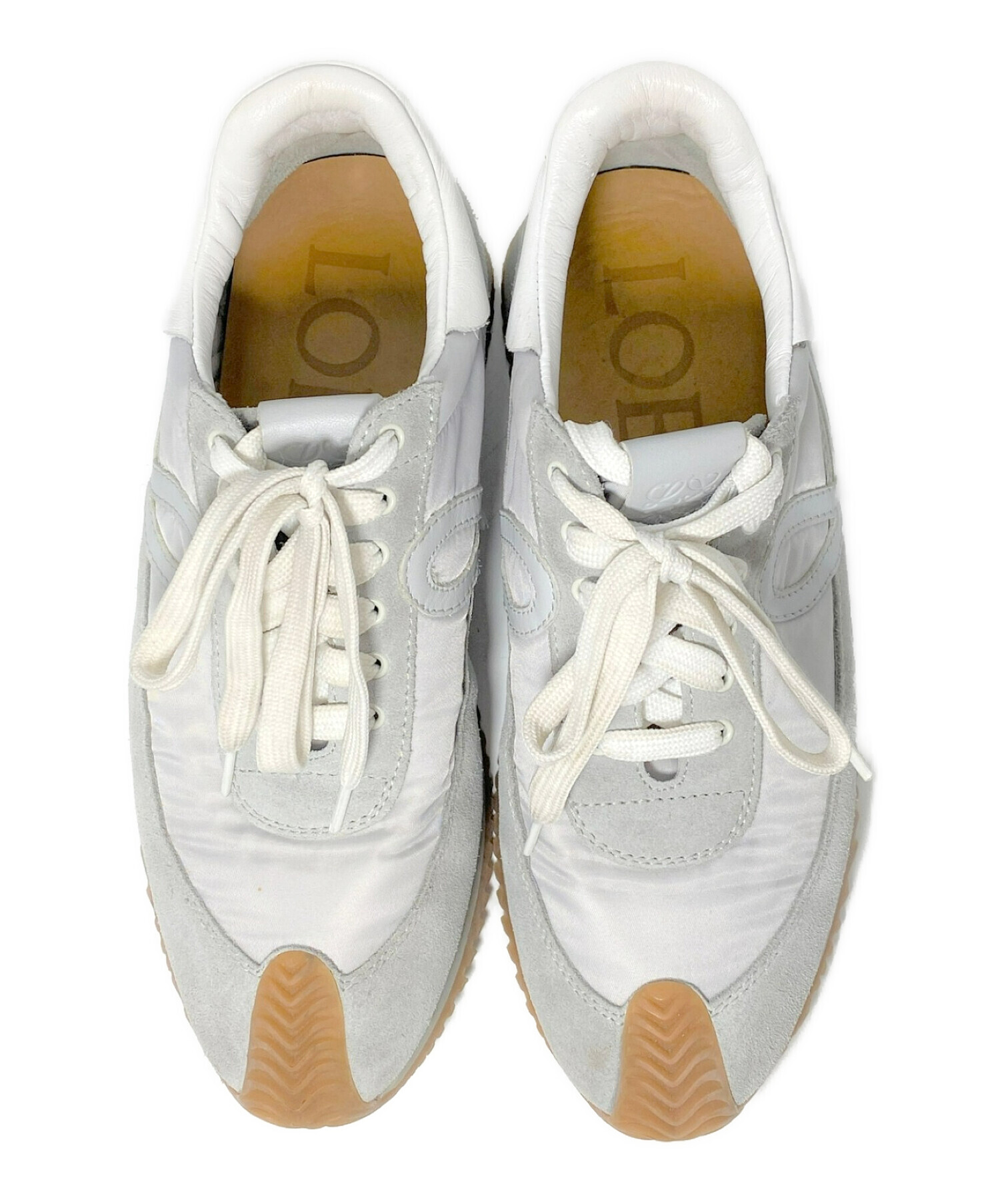 ロエベ　メンズ　サイズ41 ほぼ未使用 中古・古着通販】LOEWE (ロエベ) ナイロン切り替えスエードレザー