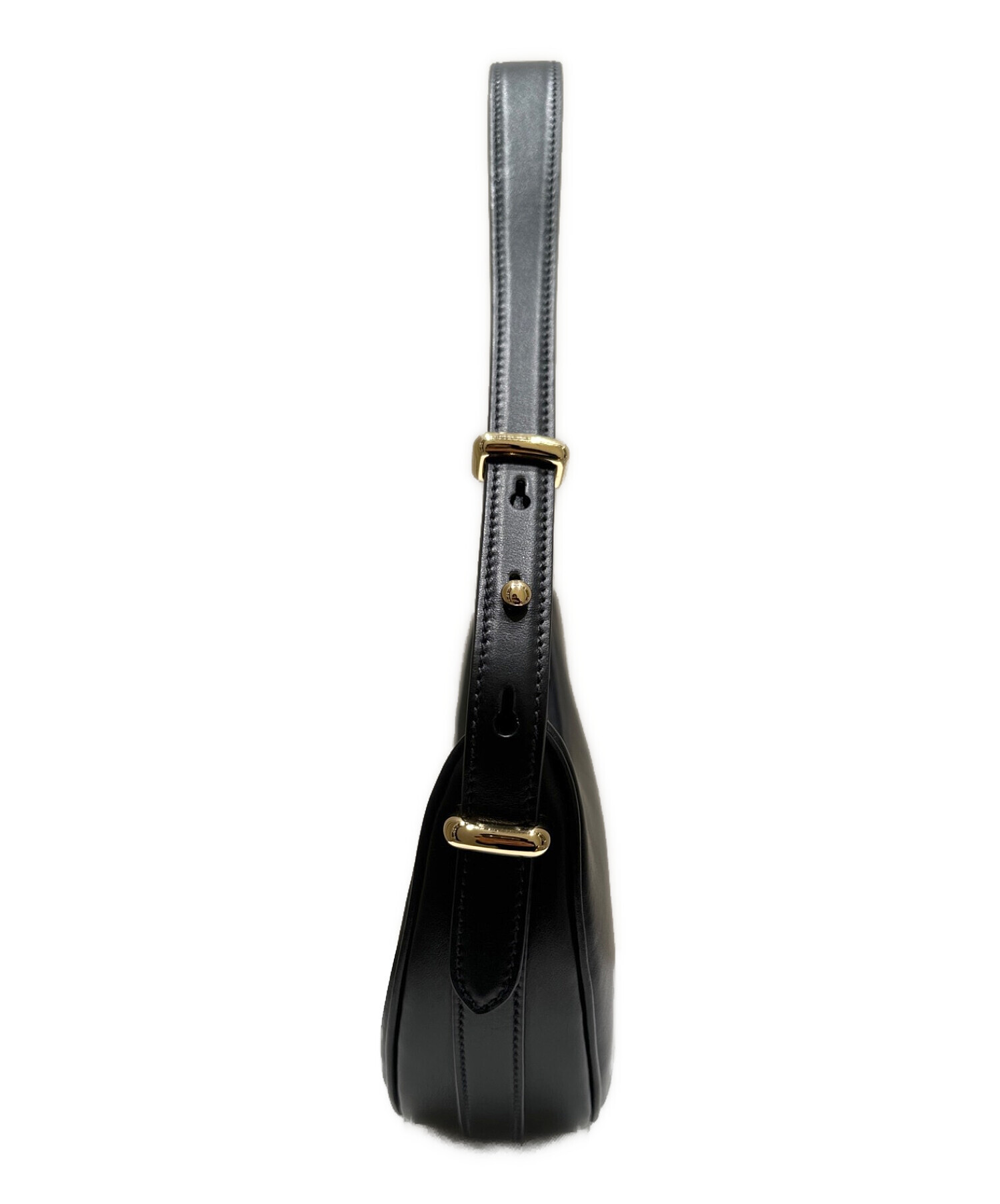 中古・古着通販】PRADA (プラダ) ムーンレザーショルダーバッグ