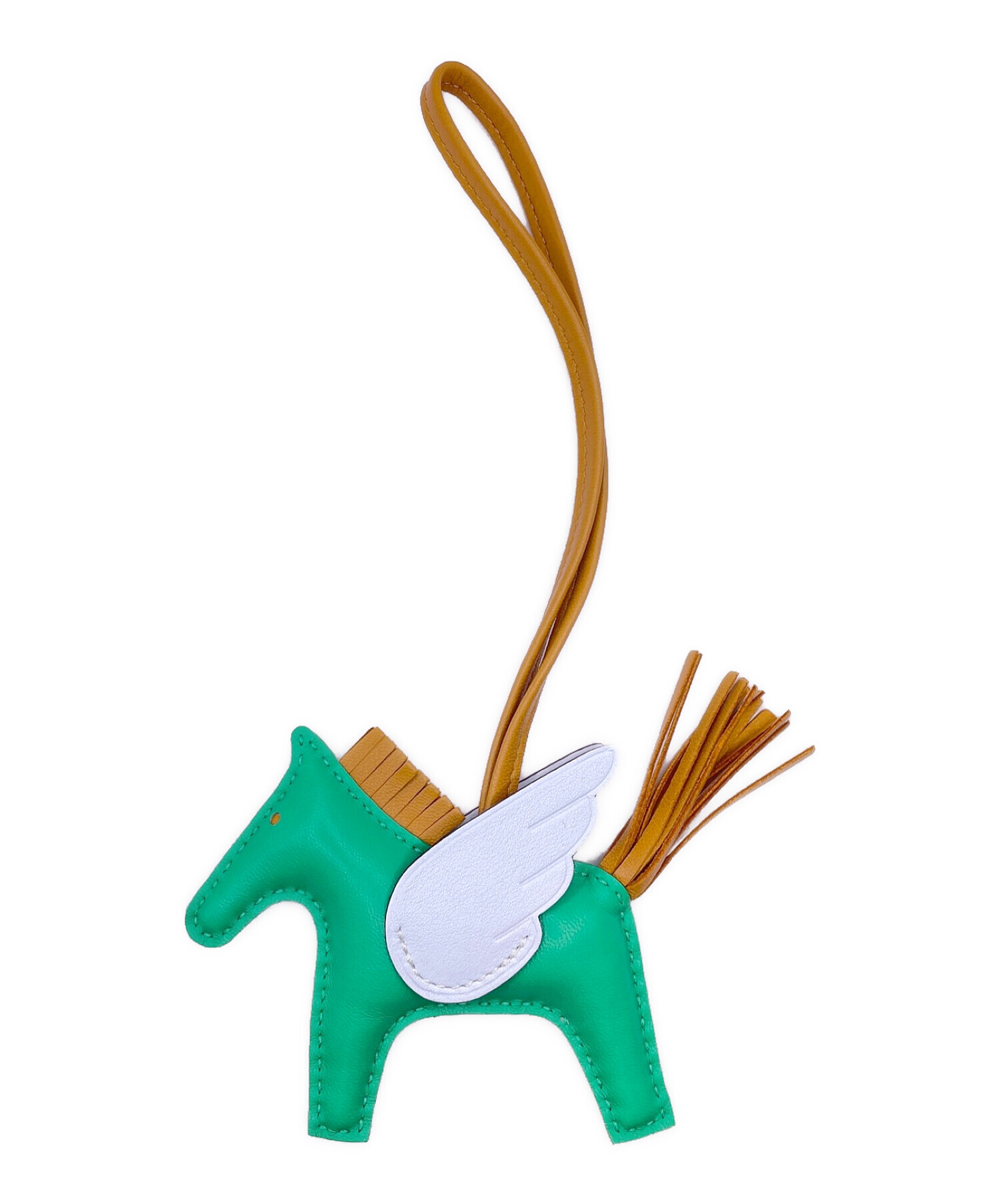 中古・古着通販】HERMES (エルメス) ロデオペガサスPM ミント・セサミ