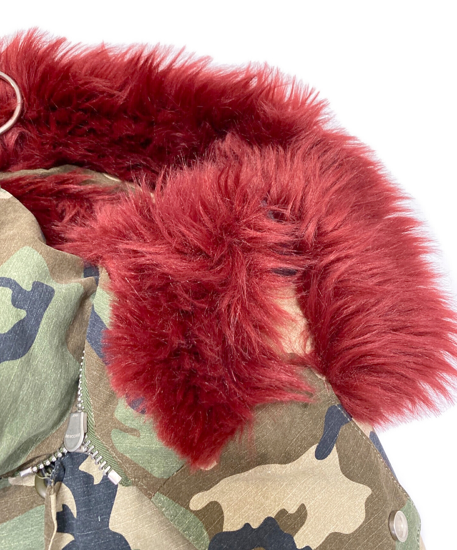 中古・古着通販】OFFWHITE (オフホワイト) カモフラモッズコート