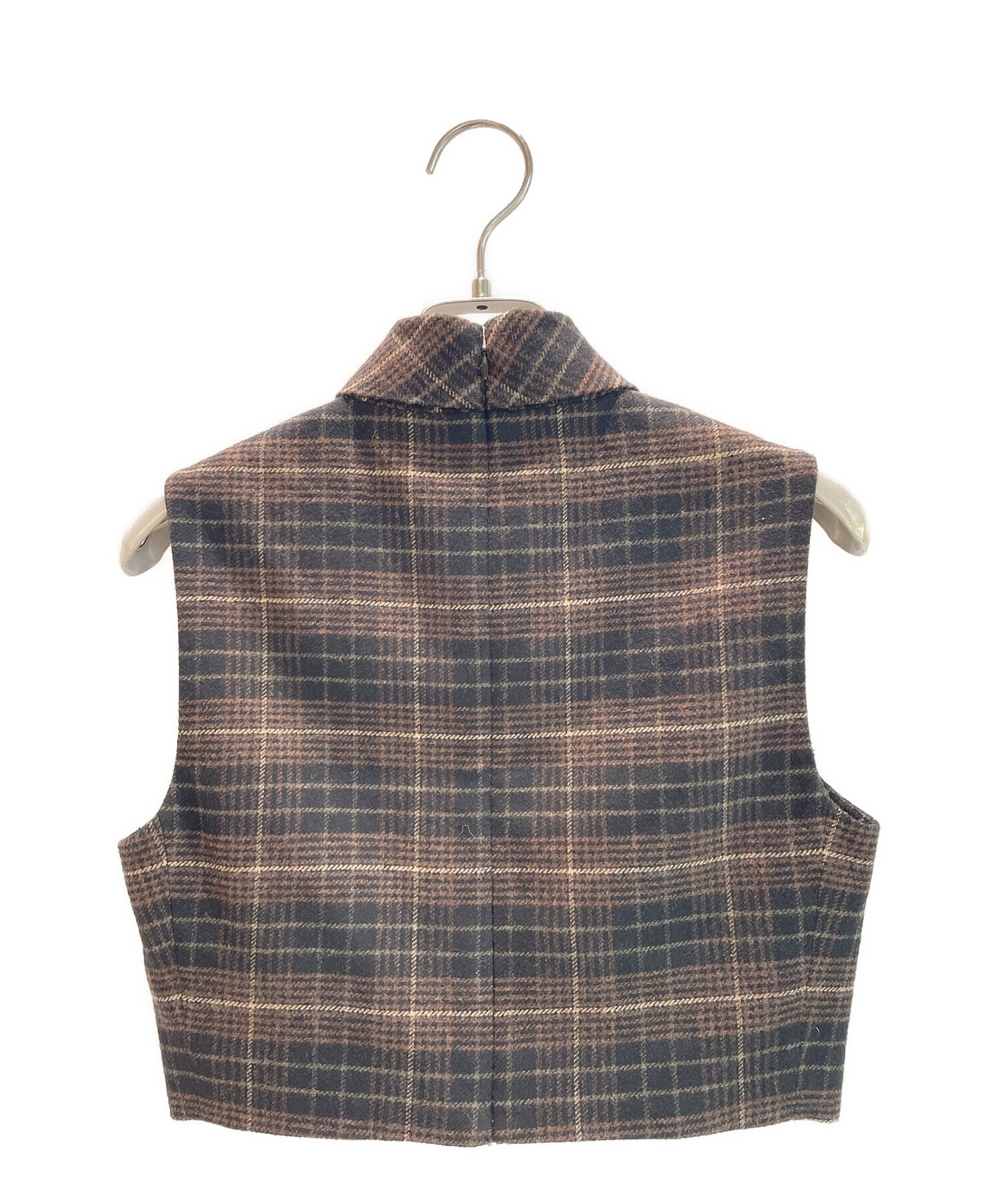 中古・古着通販】CELINE (セリーヌ) フランネル チェック クロップ 