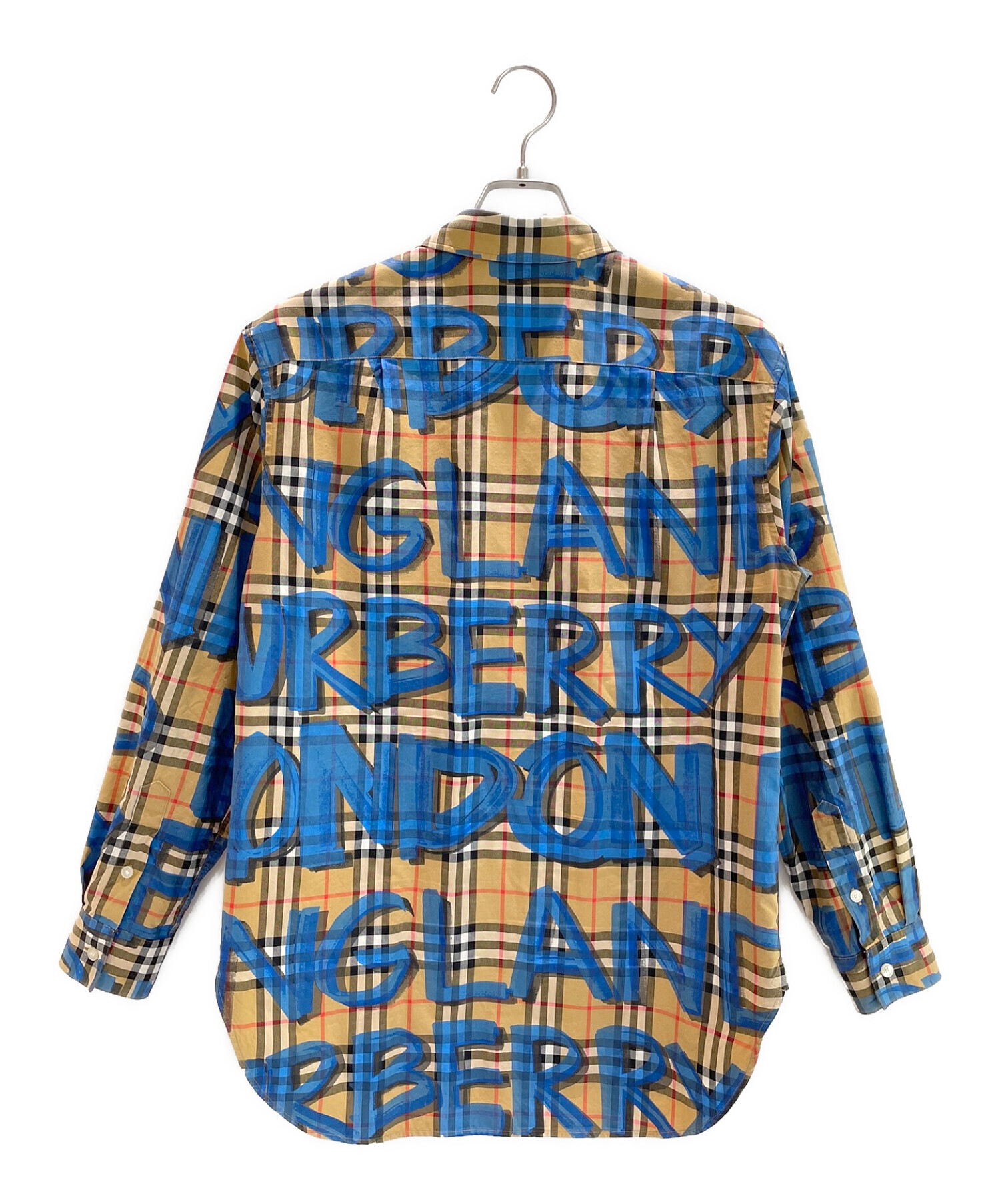 中古・古着通販】BURBERRY (バーバリー) Graffiti Print Vintage Check 