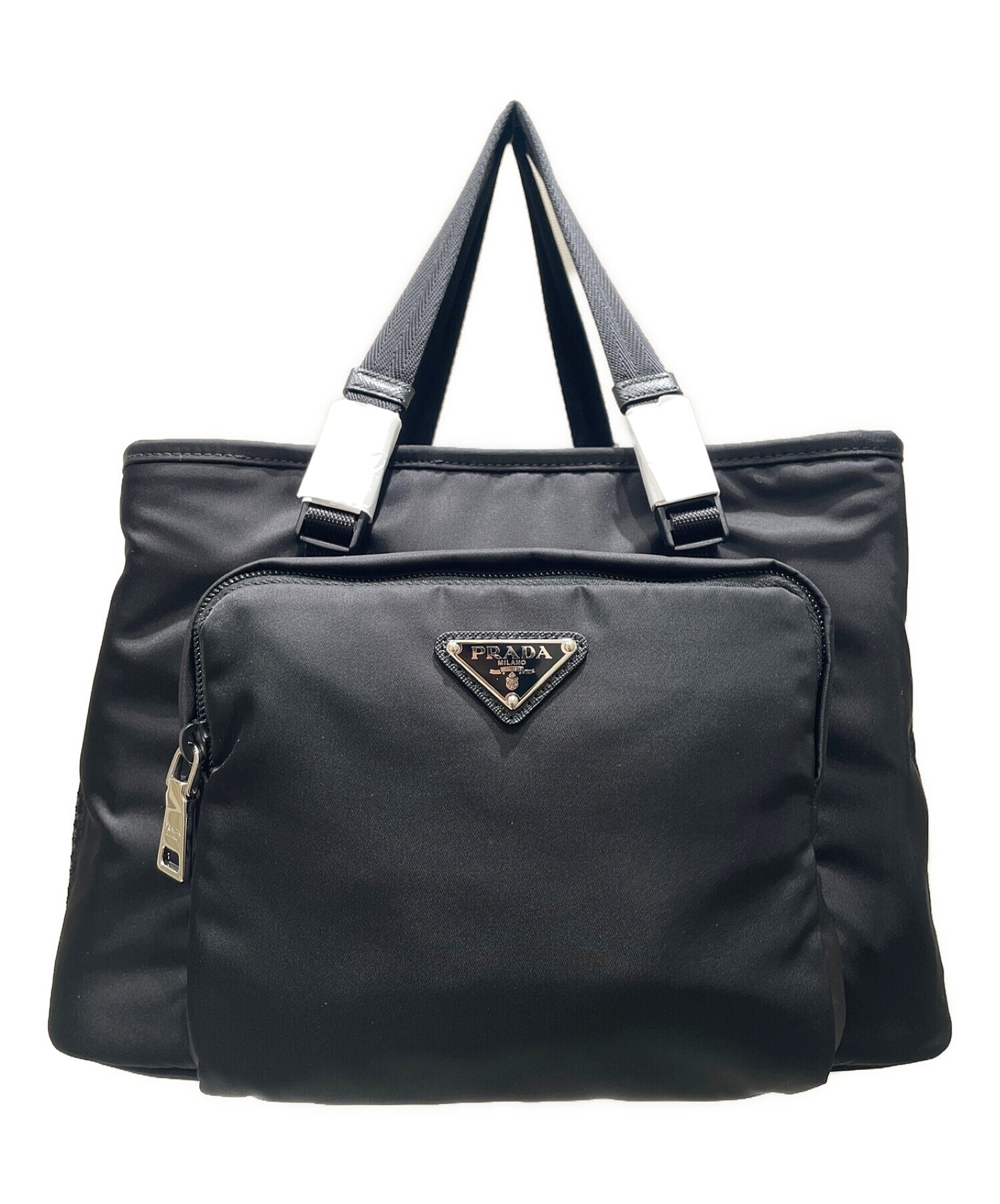 中古・古着通販】PRADA (プラダ) Re-Nylonサフィアーノレザーペット