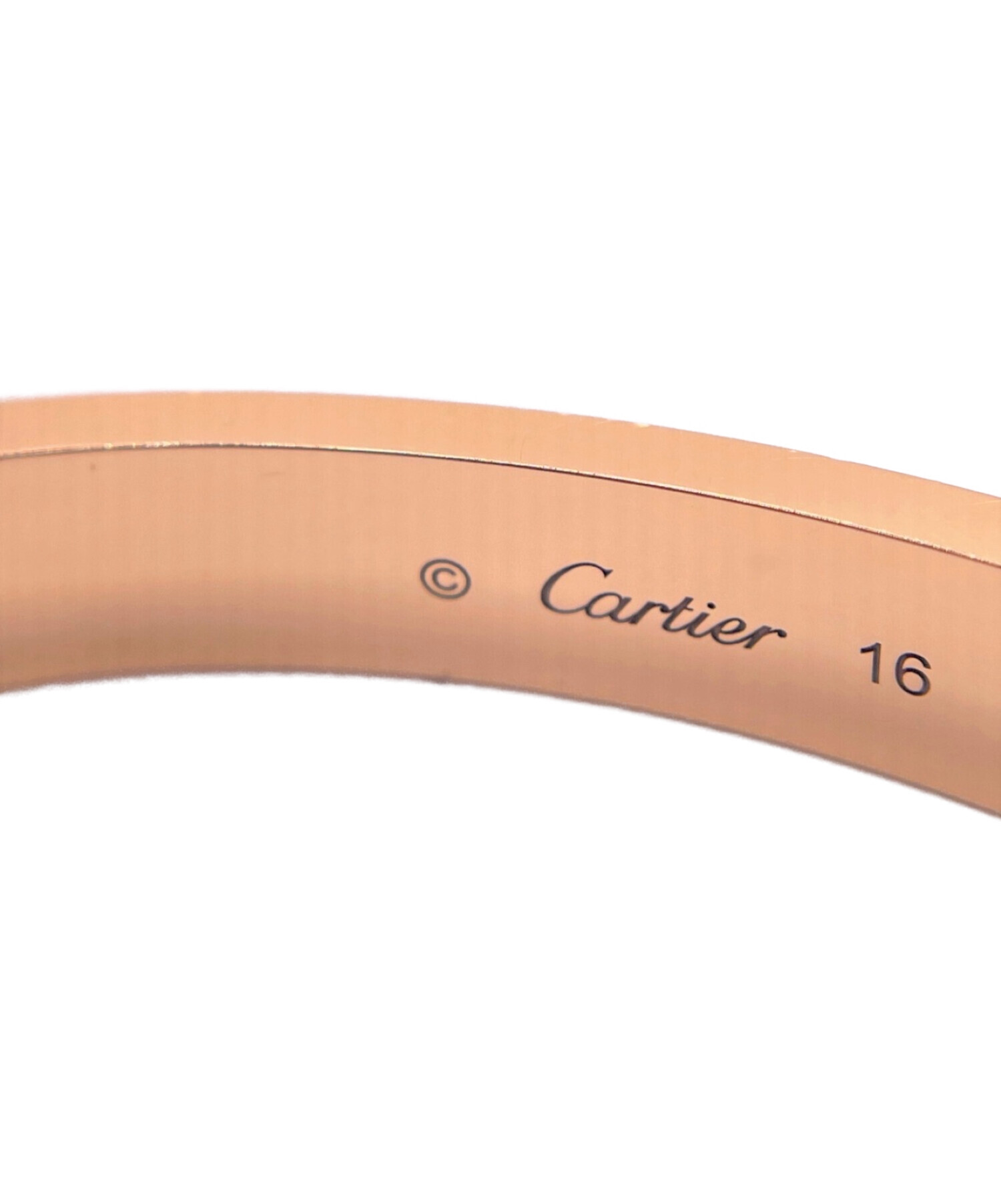 中古・古着通販】Cartier (カルティエ) ラブブレス サイズ:16 
