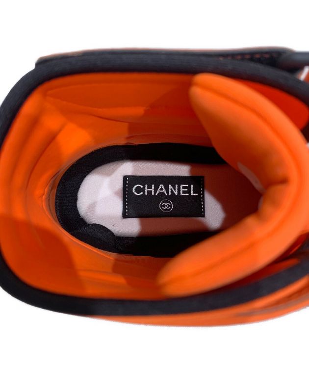中古・古着通販】CHANEL (シャネル) ココマークハイカットスニーカー