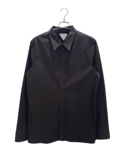 Bottega Veneta ブラウン オーバーサイズ 半袖シャツ Bottega Veneta ブラウン オーバーサイズ 半袖シャツ Bottega