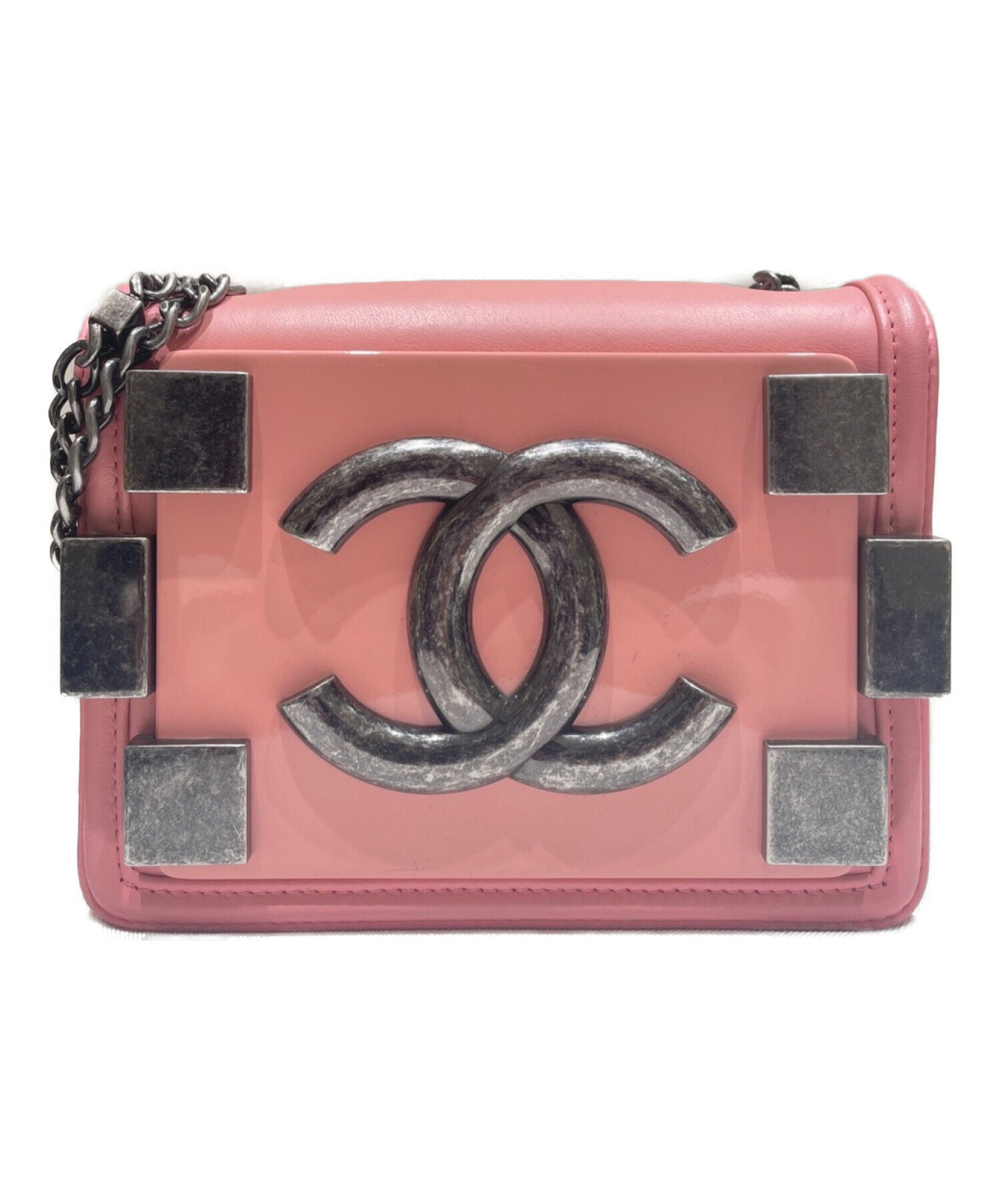 正規品 CHANEL シャネル ヴィンテージピンク ココマーク ショルダーバッグ 正規品 CHANEL シャネル ヴィンテージピンク ココマーク ショルダー