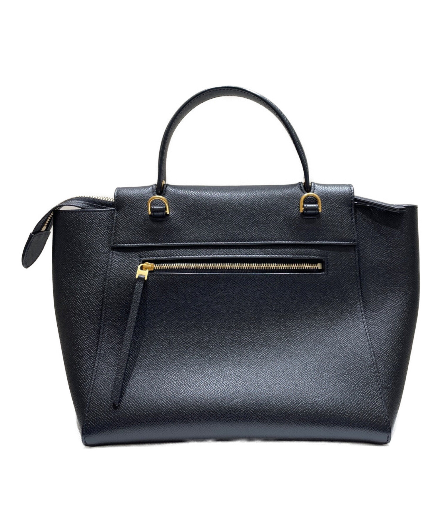 中古・古着通販】CELINE (セリーヌ) ベルトバッグ ブラック サイズ 